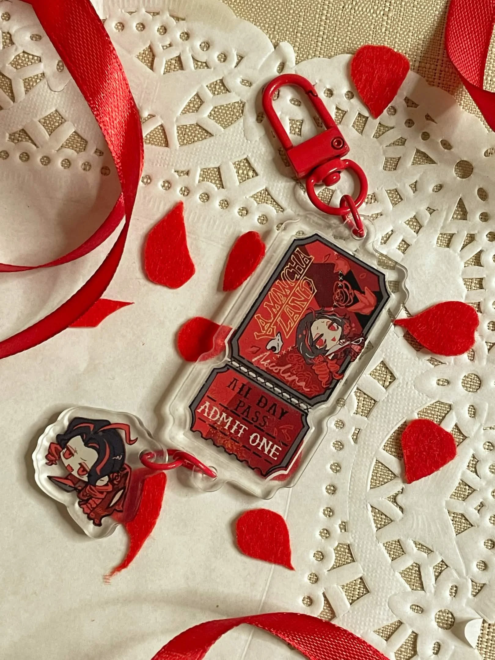 La Mancha Land Bloodfiend Keychains