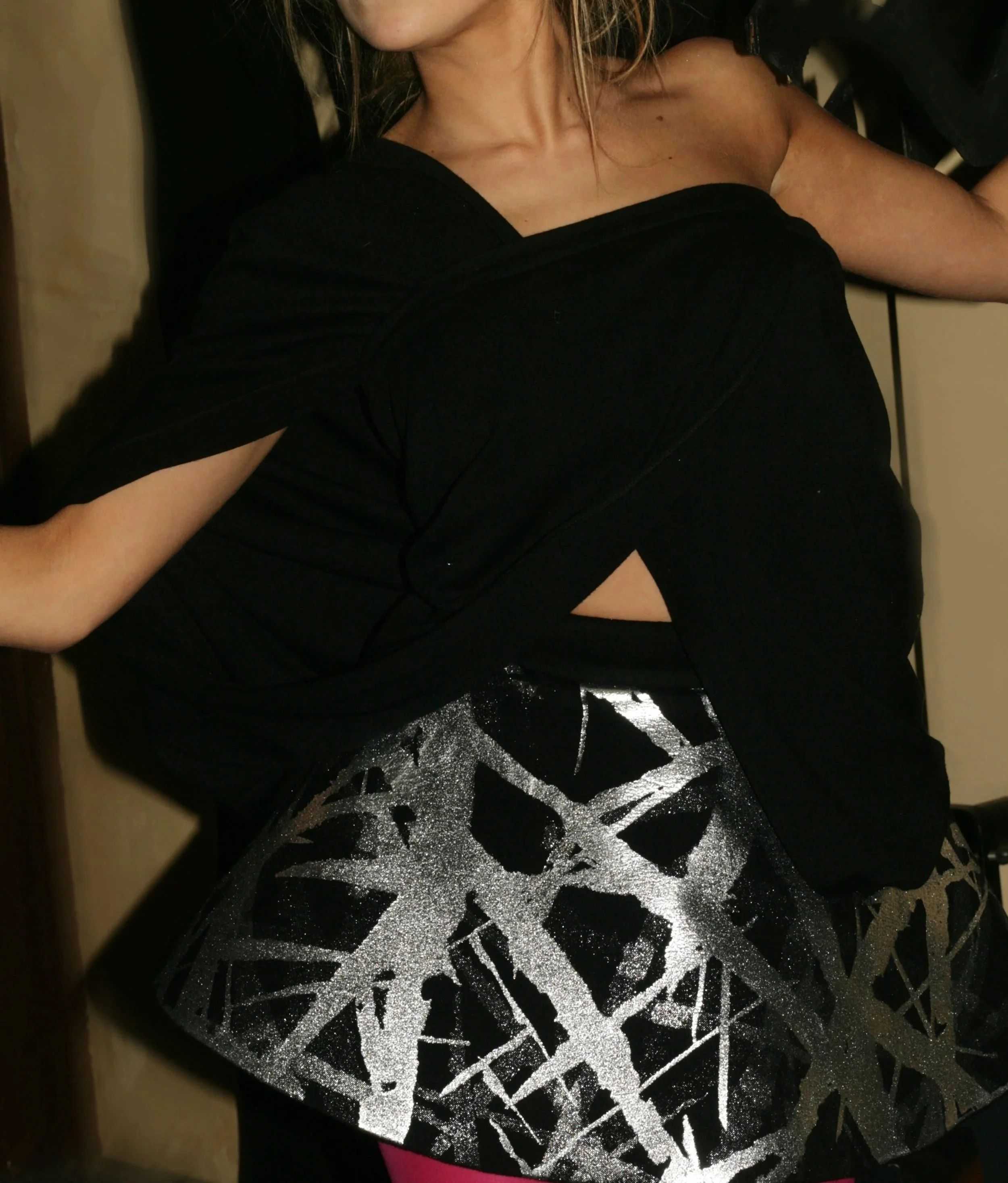 Printed textiles shown at London Fashion Week