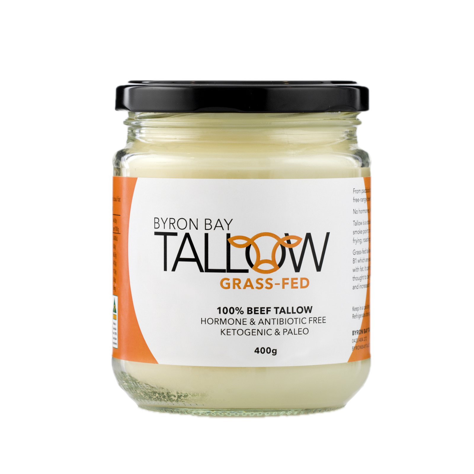 Byron Bay Tallow_400g_GrassFed_Glass Jar.png