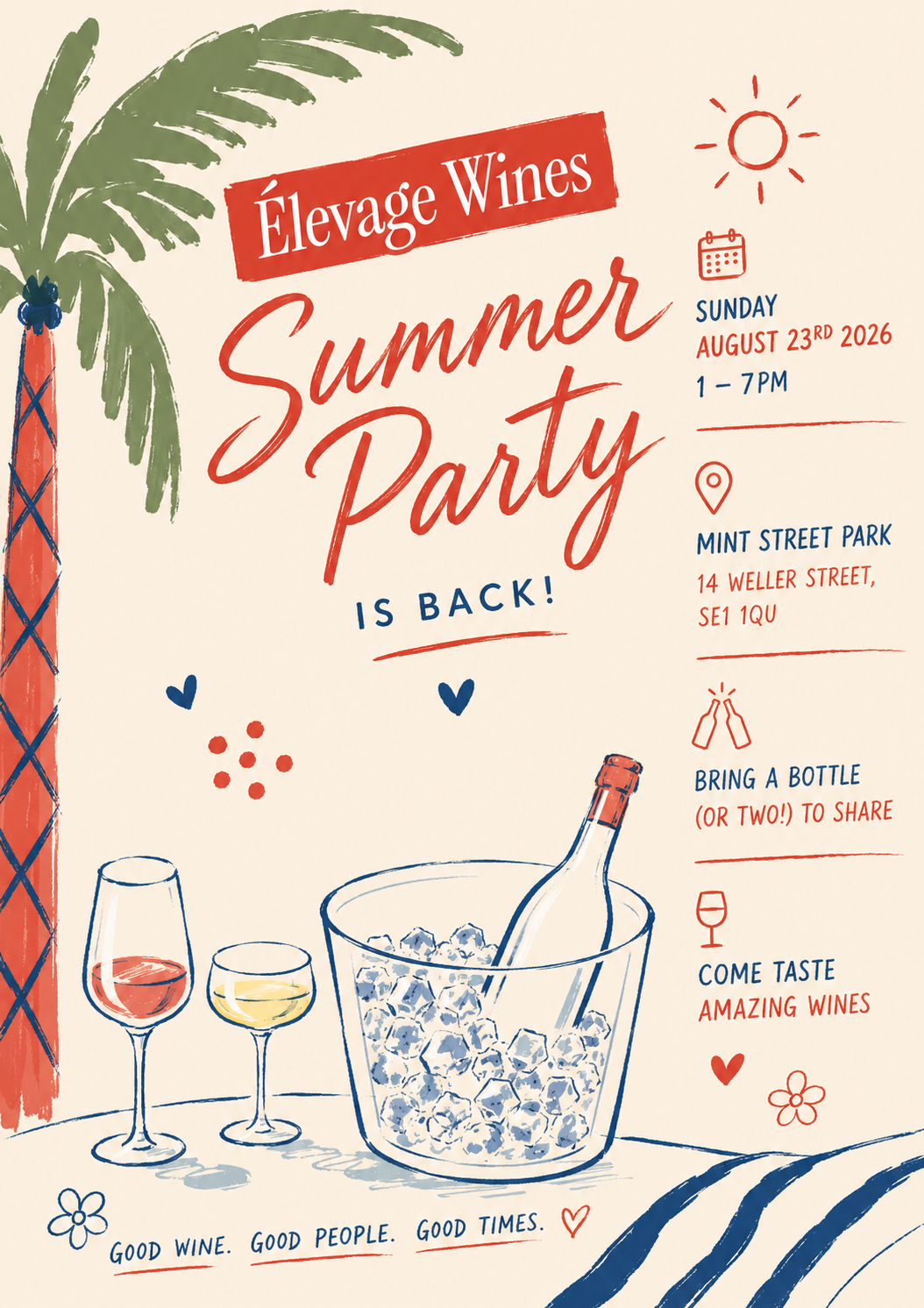 Elevage Wines Summer Party 2026