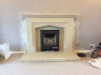 Inset Woodwarm Logburner