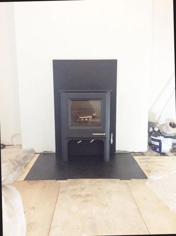Woodwarm Logburner with Log Store