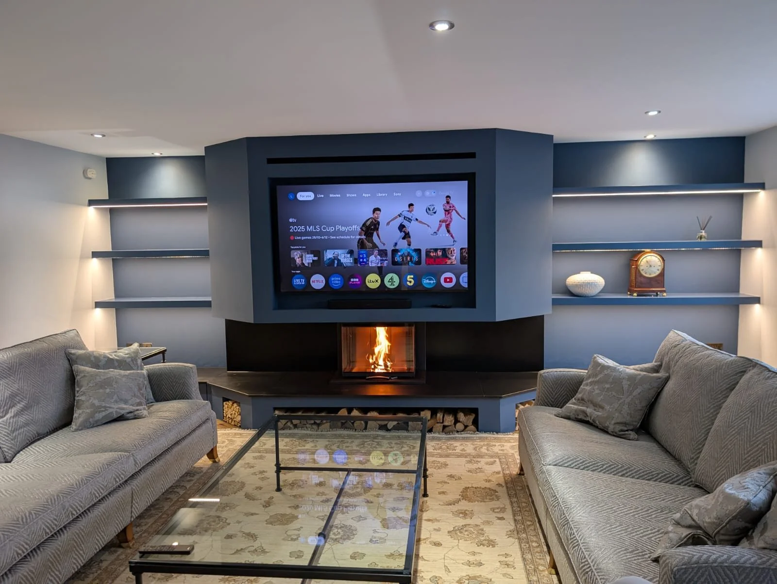 Austroflamm Feature Wall