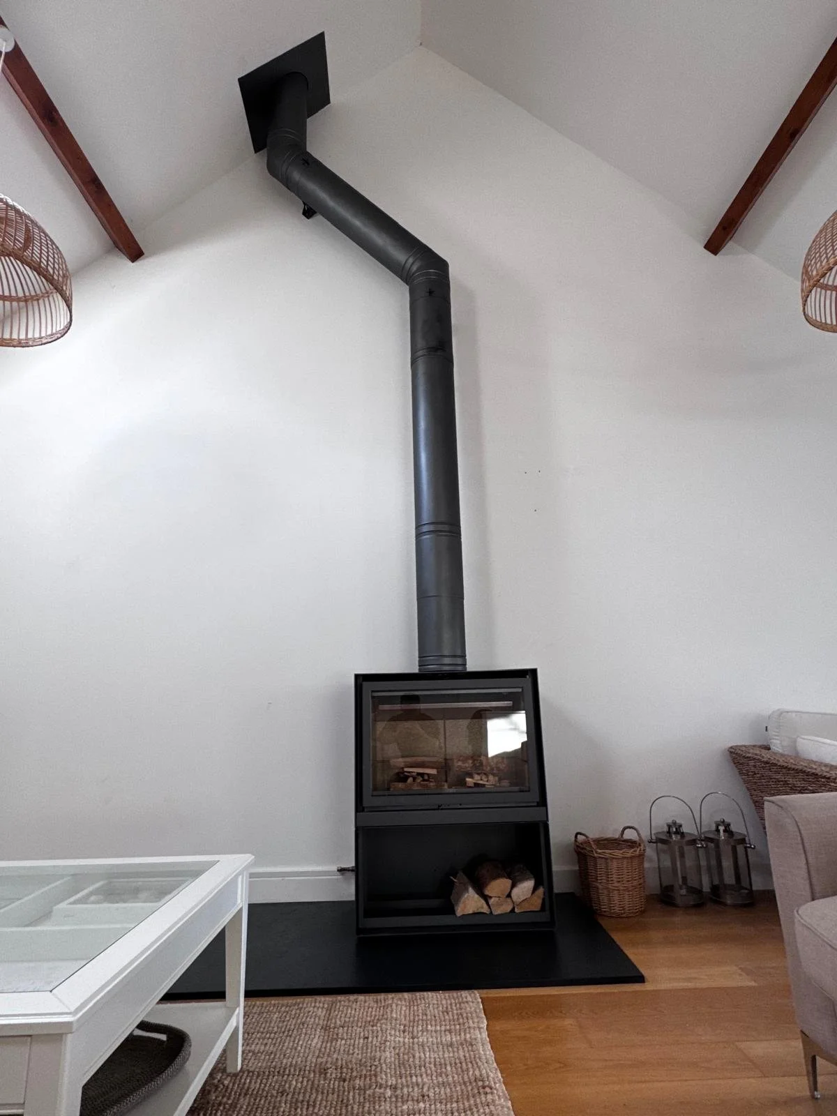 Suv in a double height loft conversion