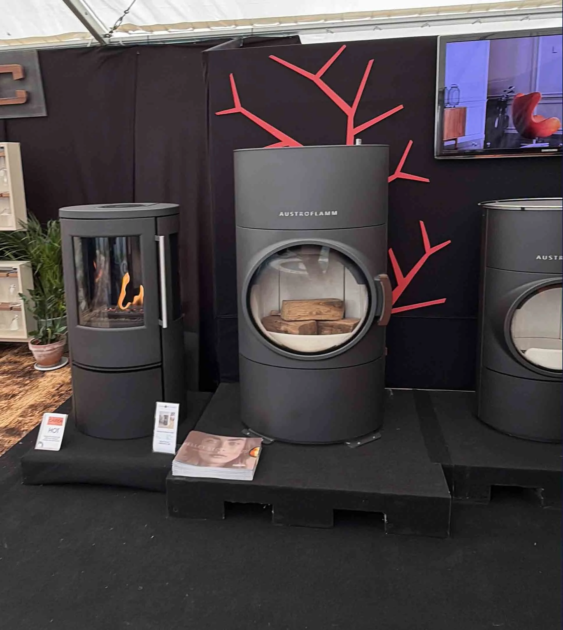 Austroflamm Display at Royal Cornwall Show