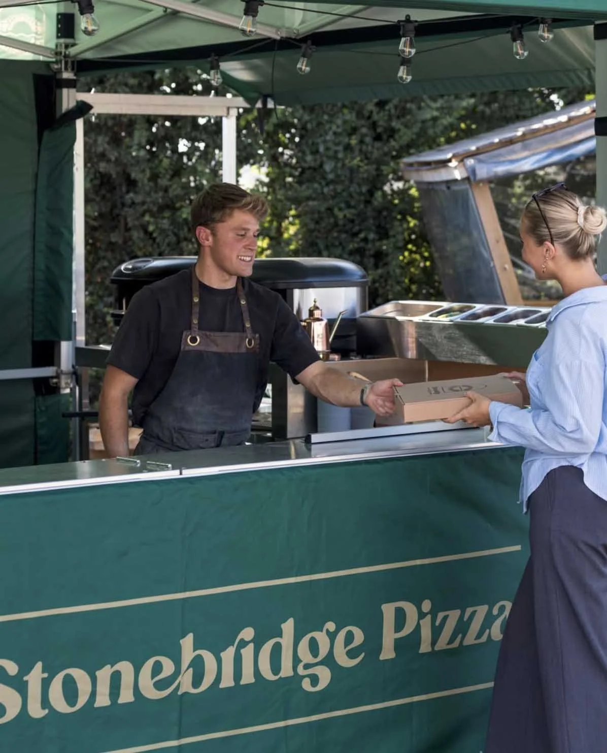 Sam on his stonebridge stand