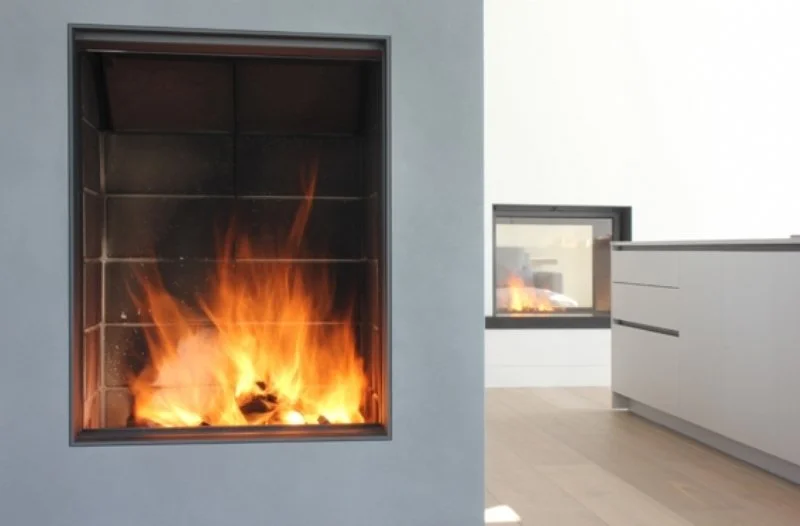 Close up of Stuv Woodburner