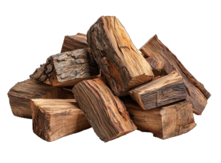 Little pile of wood linking to fuel page