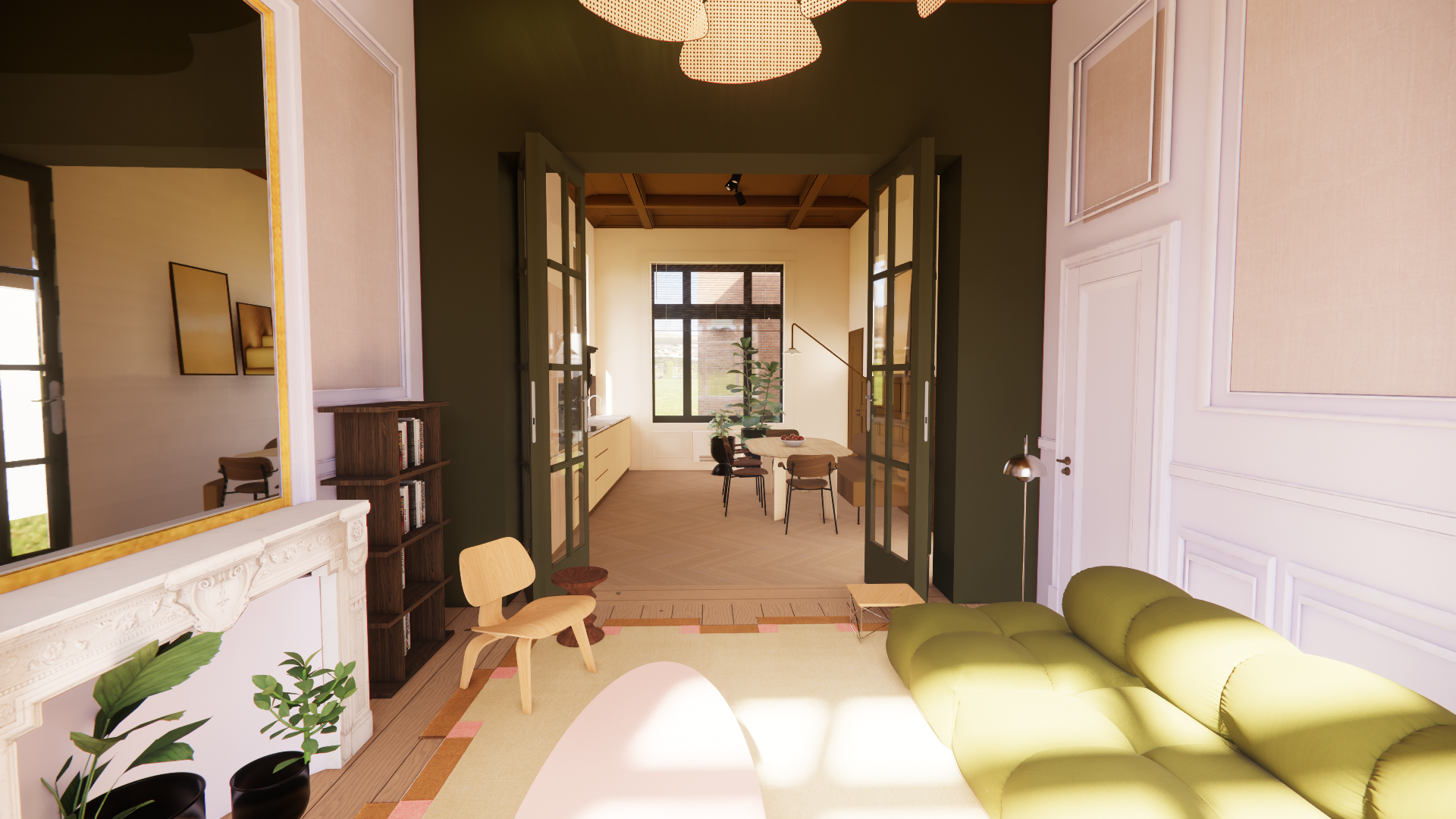 3D-visualisaties Interieurplan