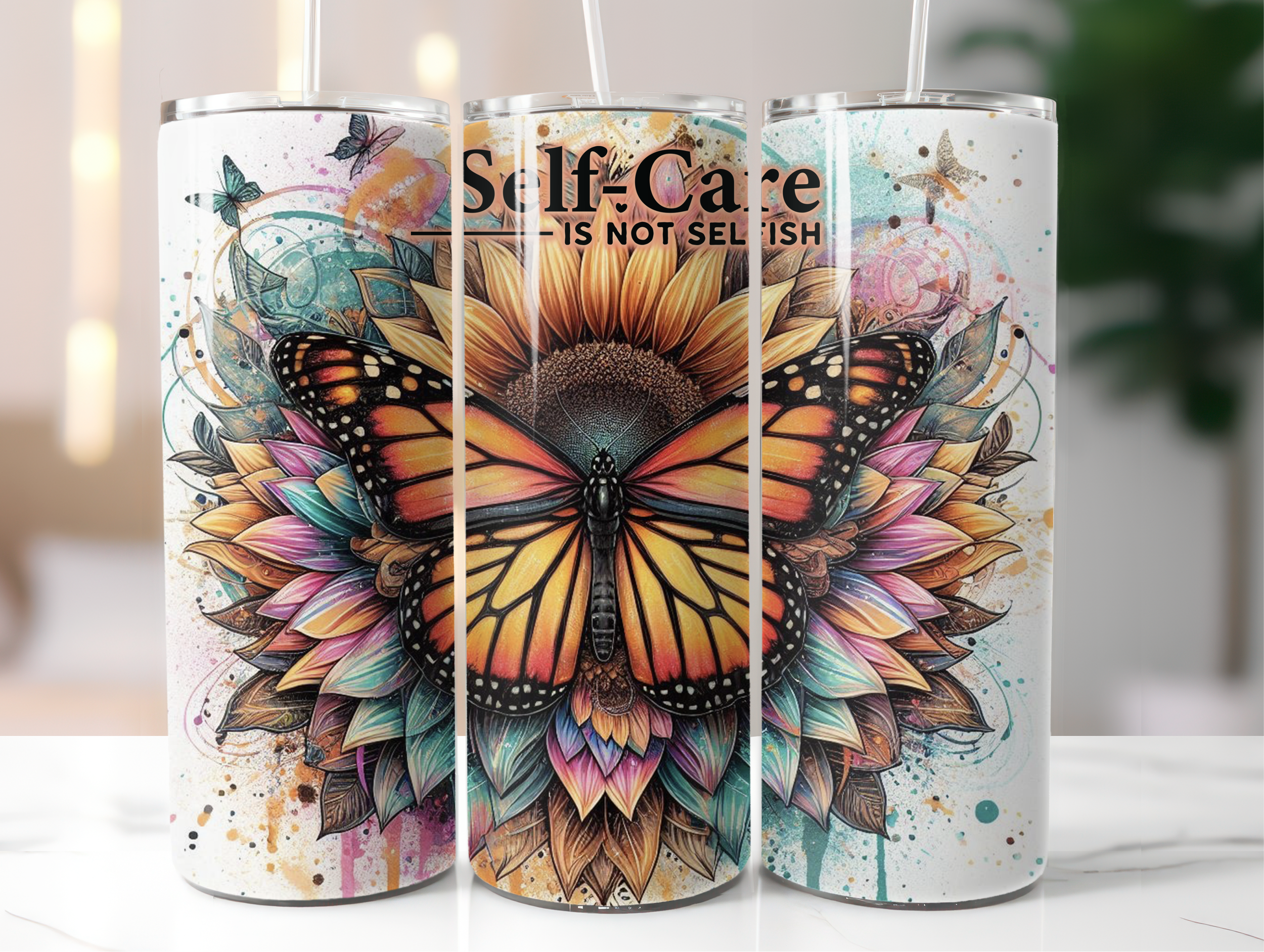 Self-care is not selfish tumbler