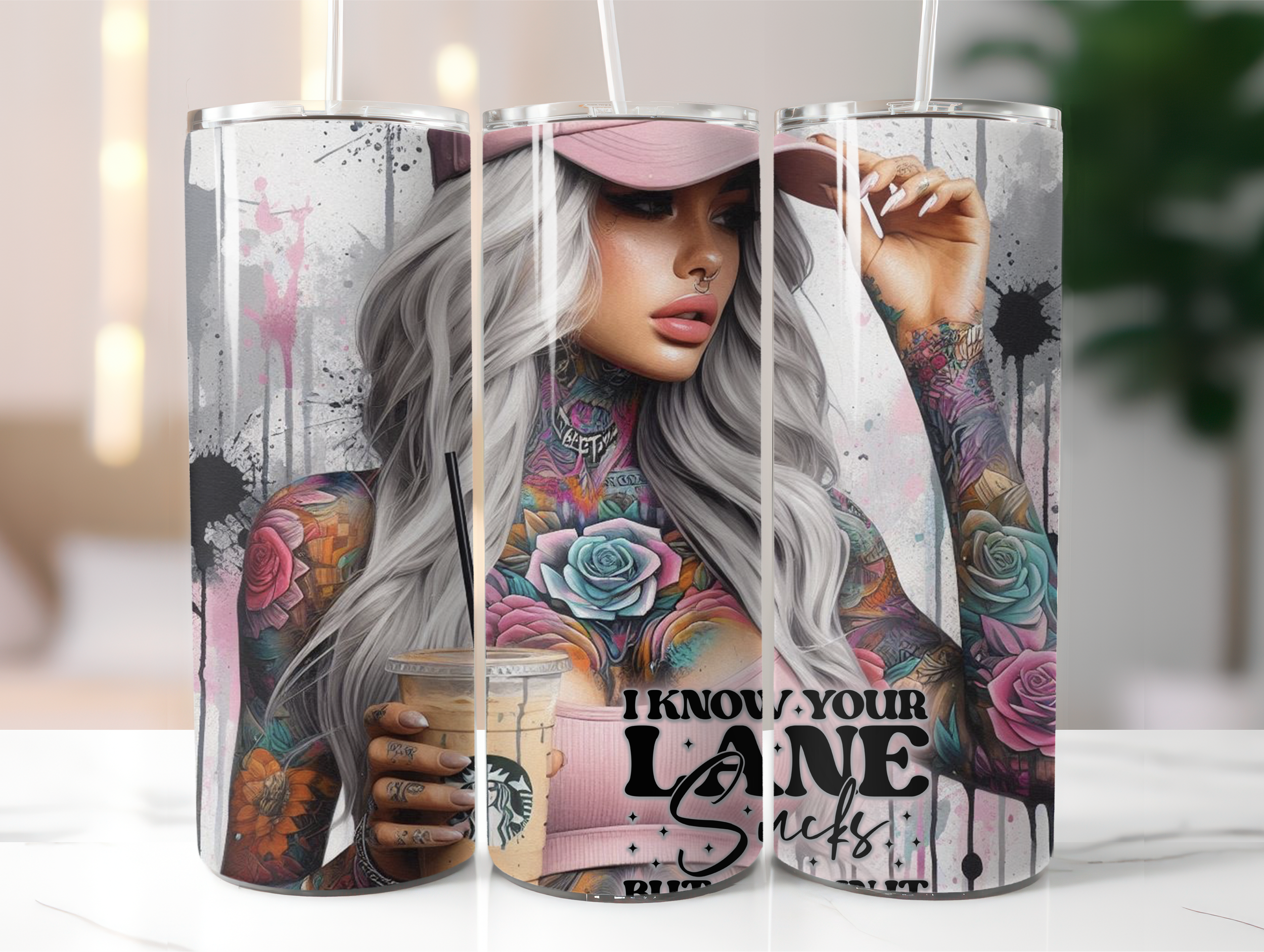 I know your lane sucks but stay in it tumbler
