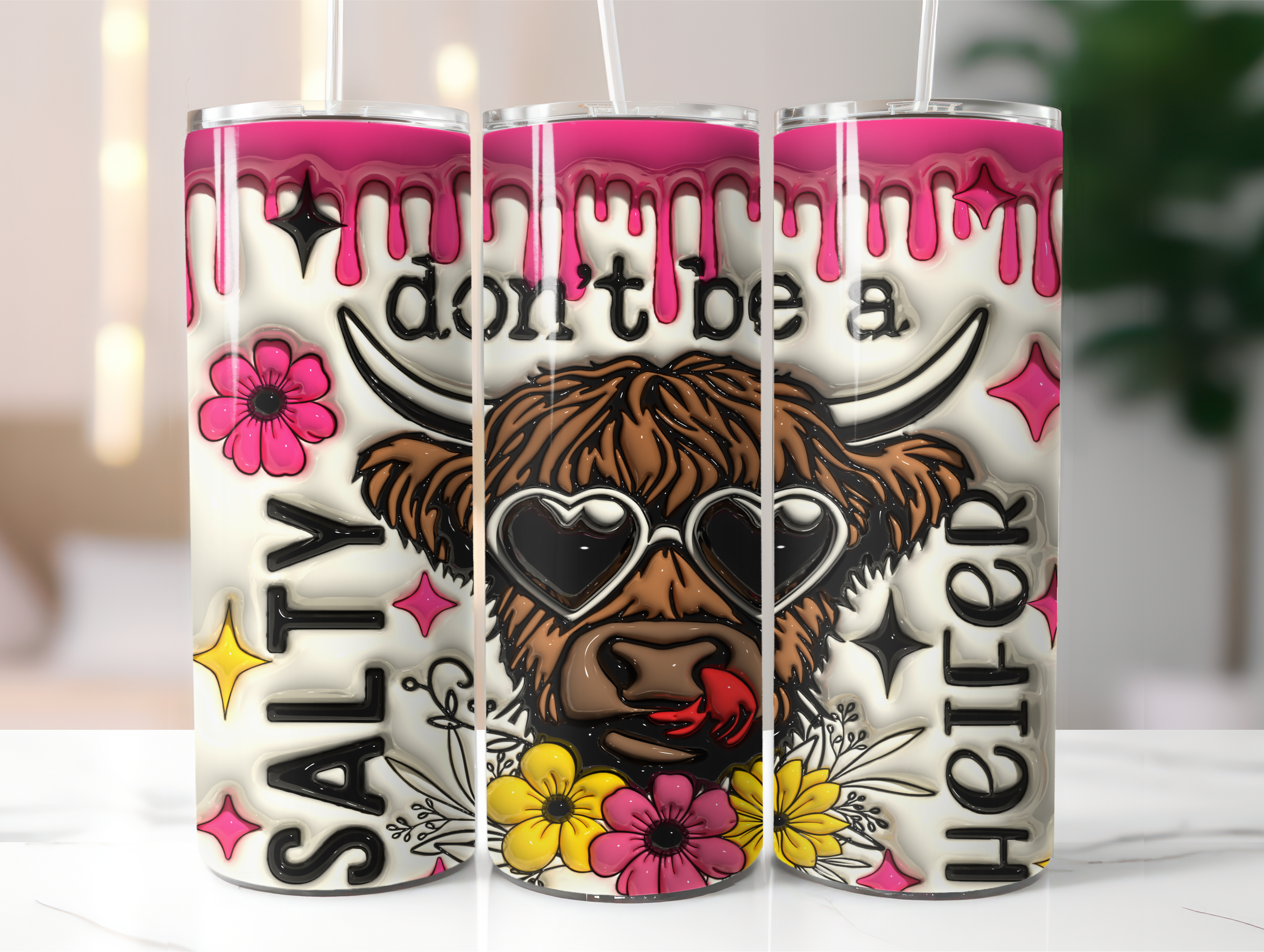 Don't be salty tumbler