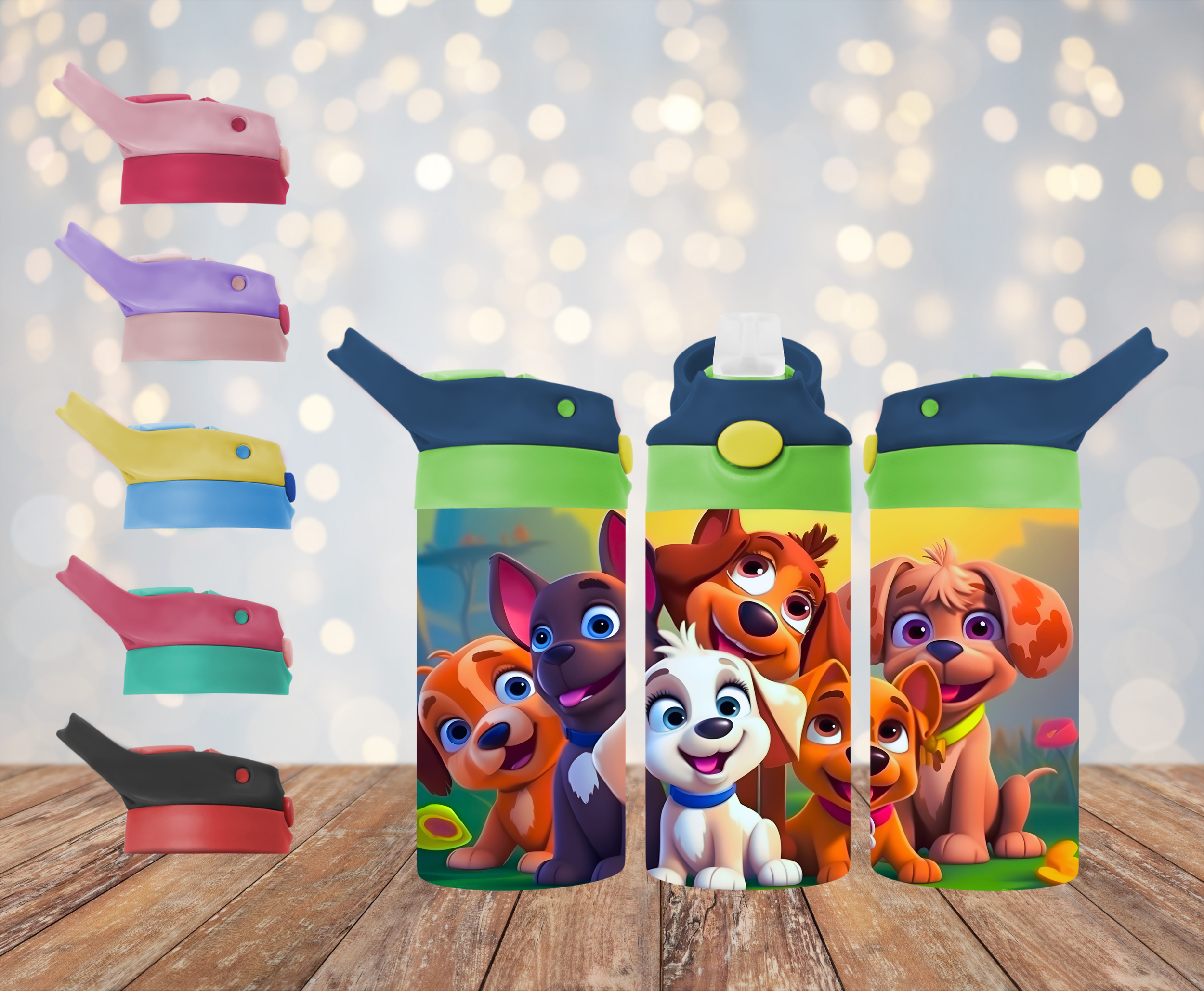 12oz Doggies Kids Drink Bottle