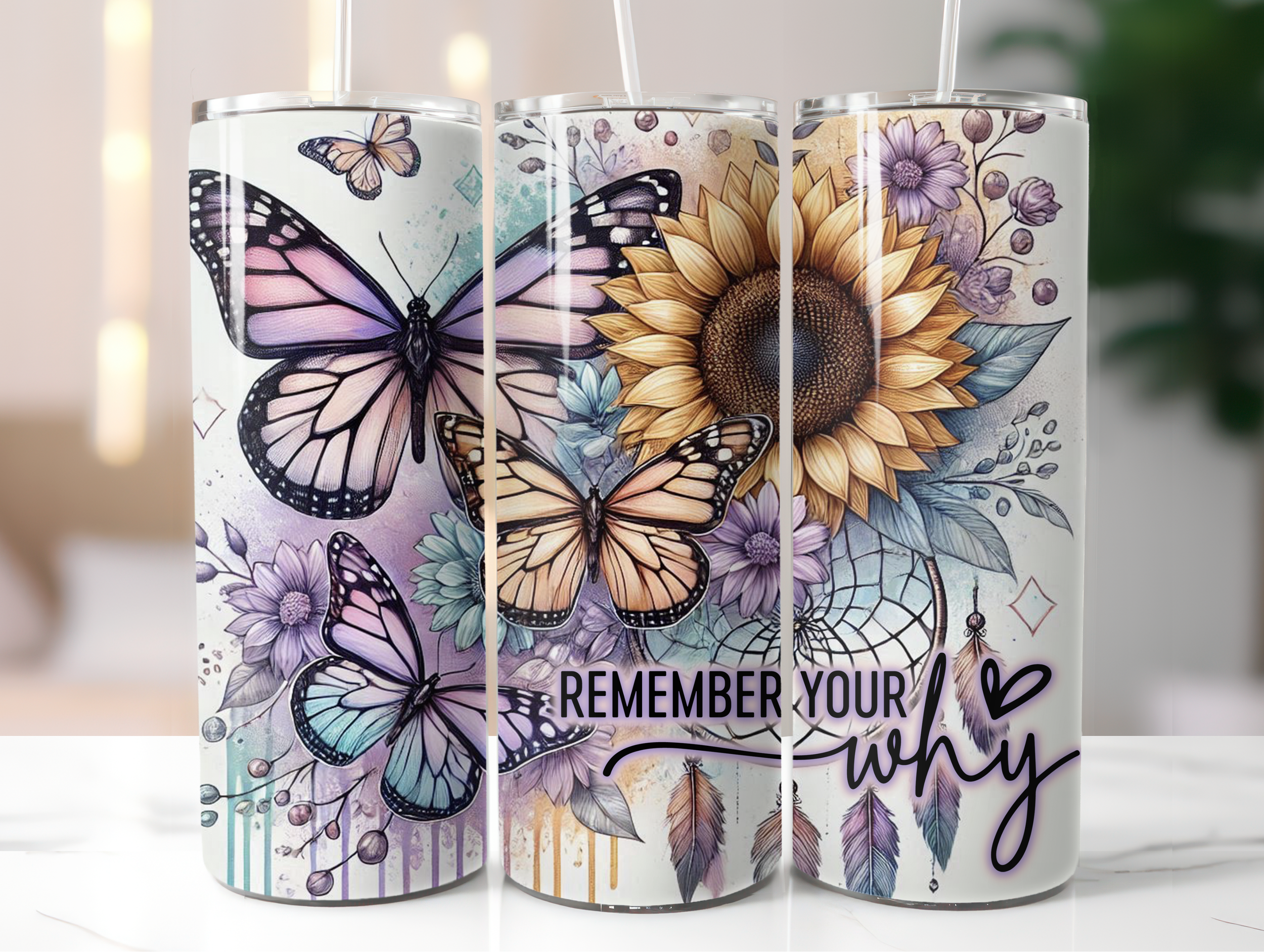 Remember your why tumbler