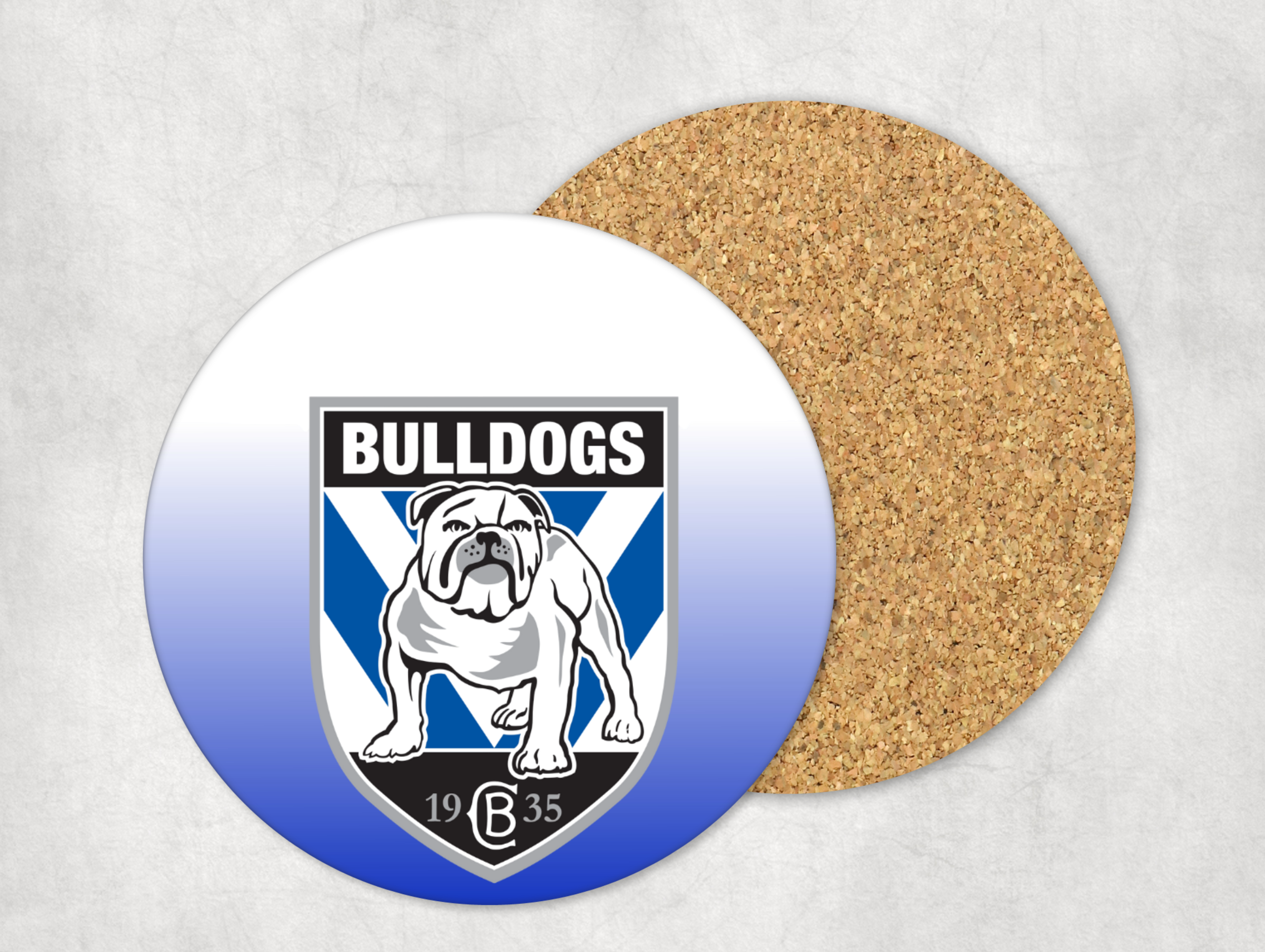 Mug Coaster NRL Bulldogs