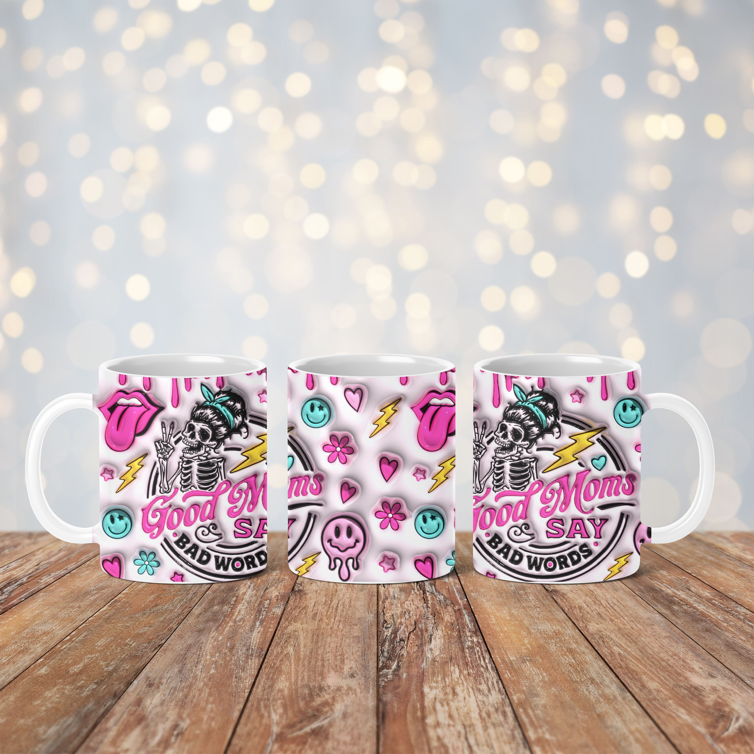 Good Mum Says Bad Words Mug