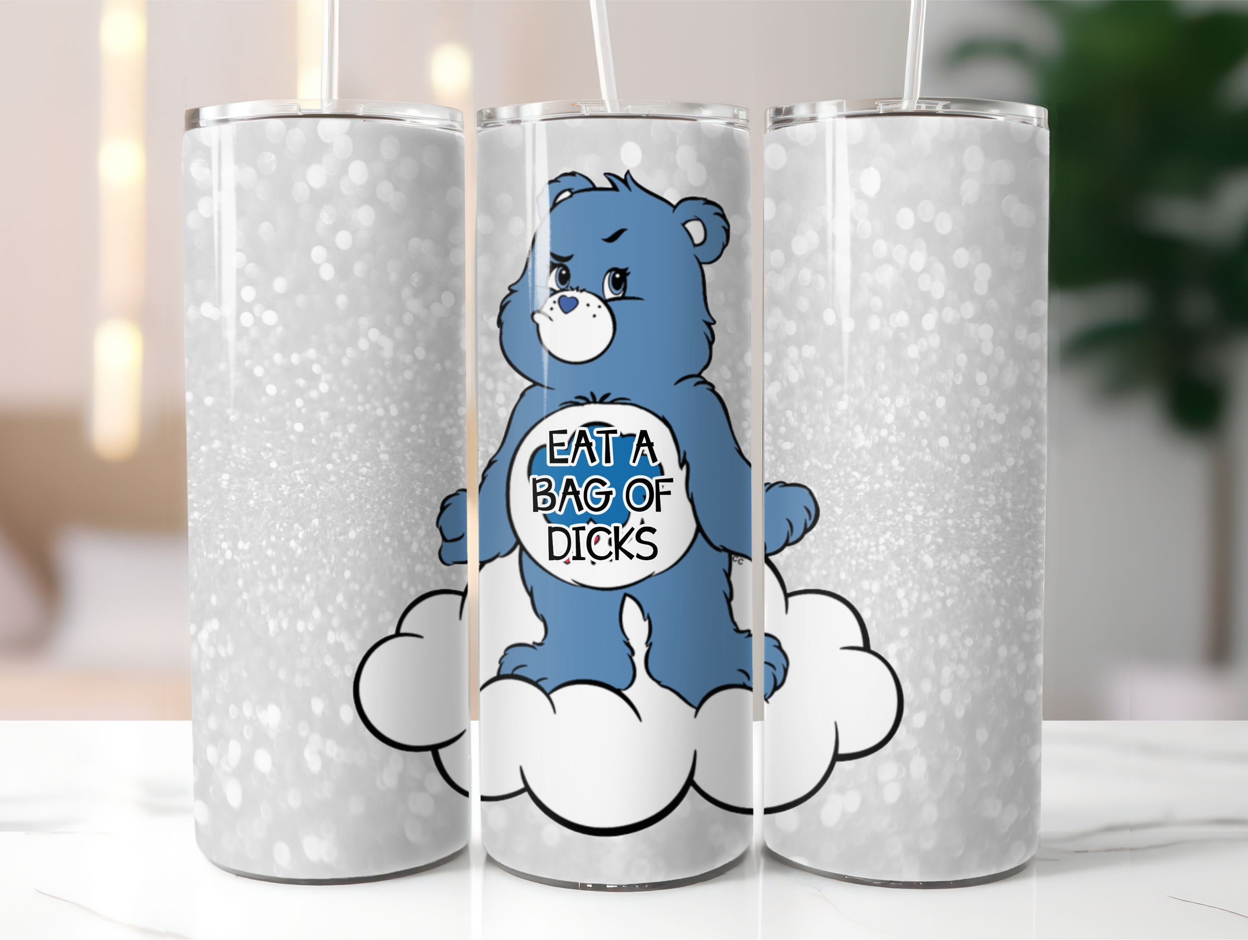 Eat a bag of d*cks bear tumber