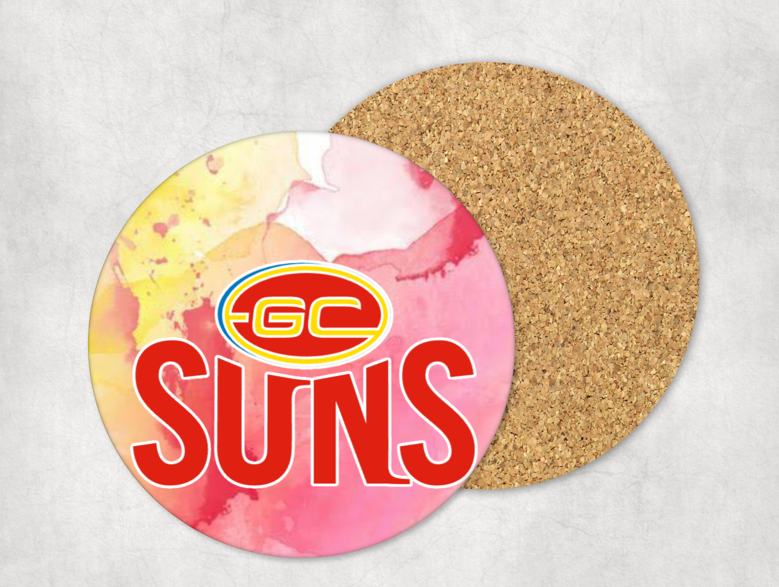 Mug Coaster AFL Suns