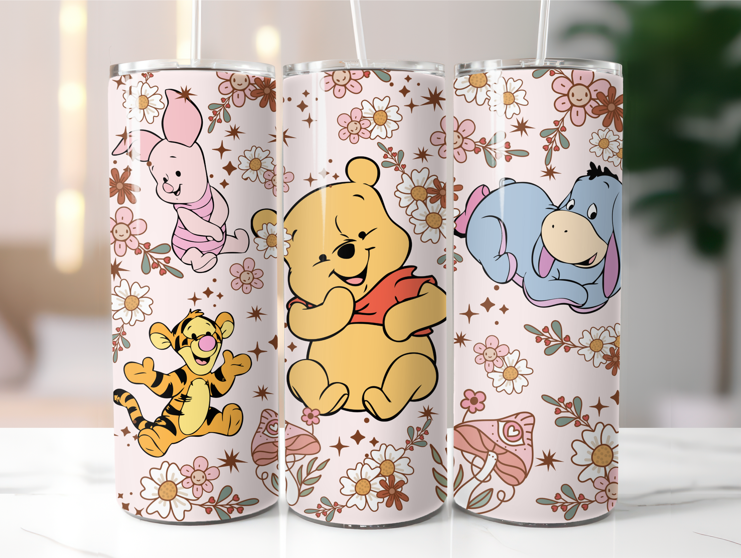 Winnie & friends tumbler
