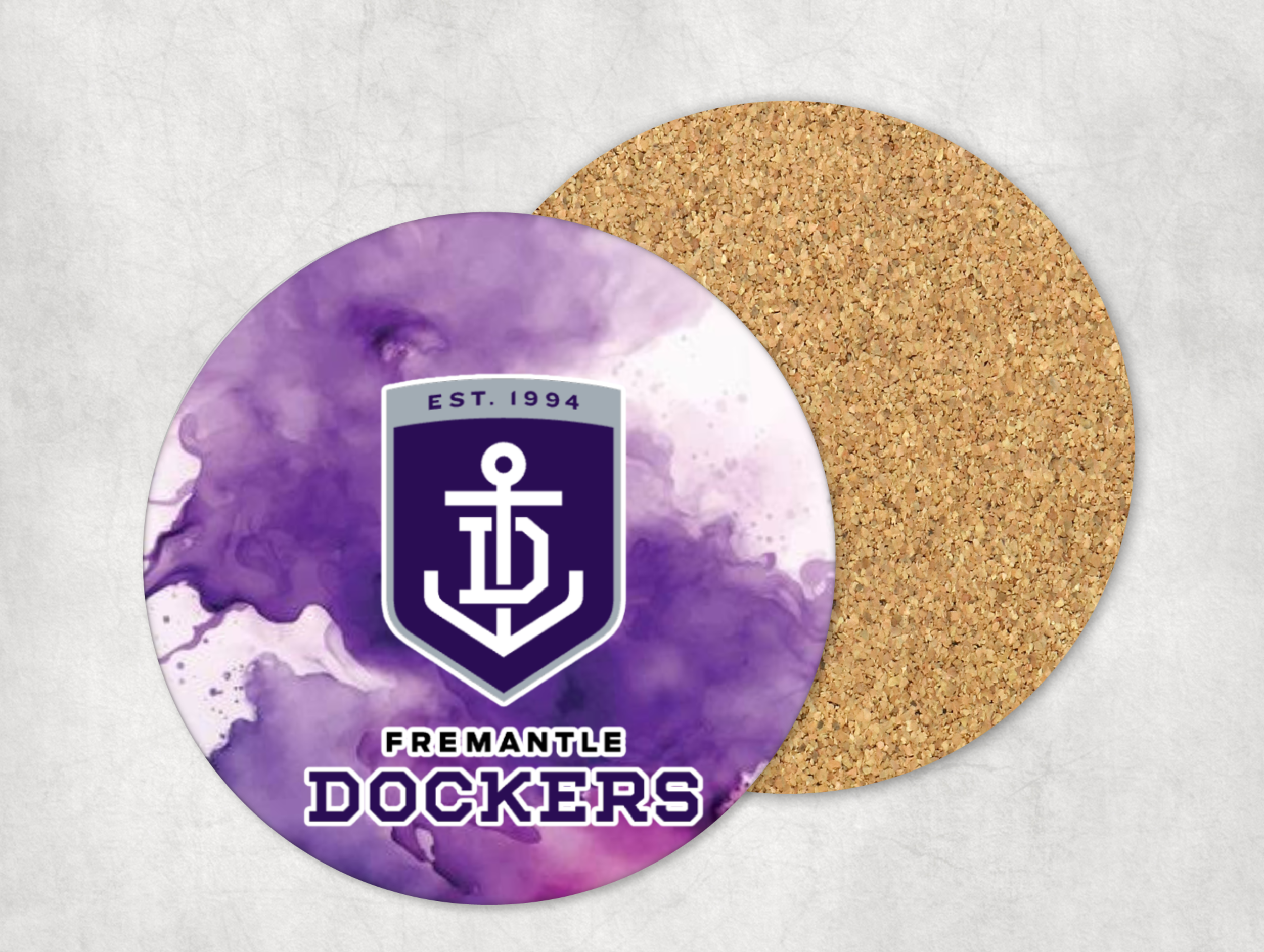 Mug Coaster AFL Fremantle