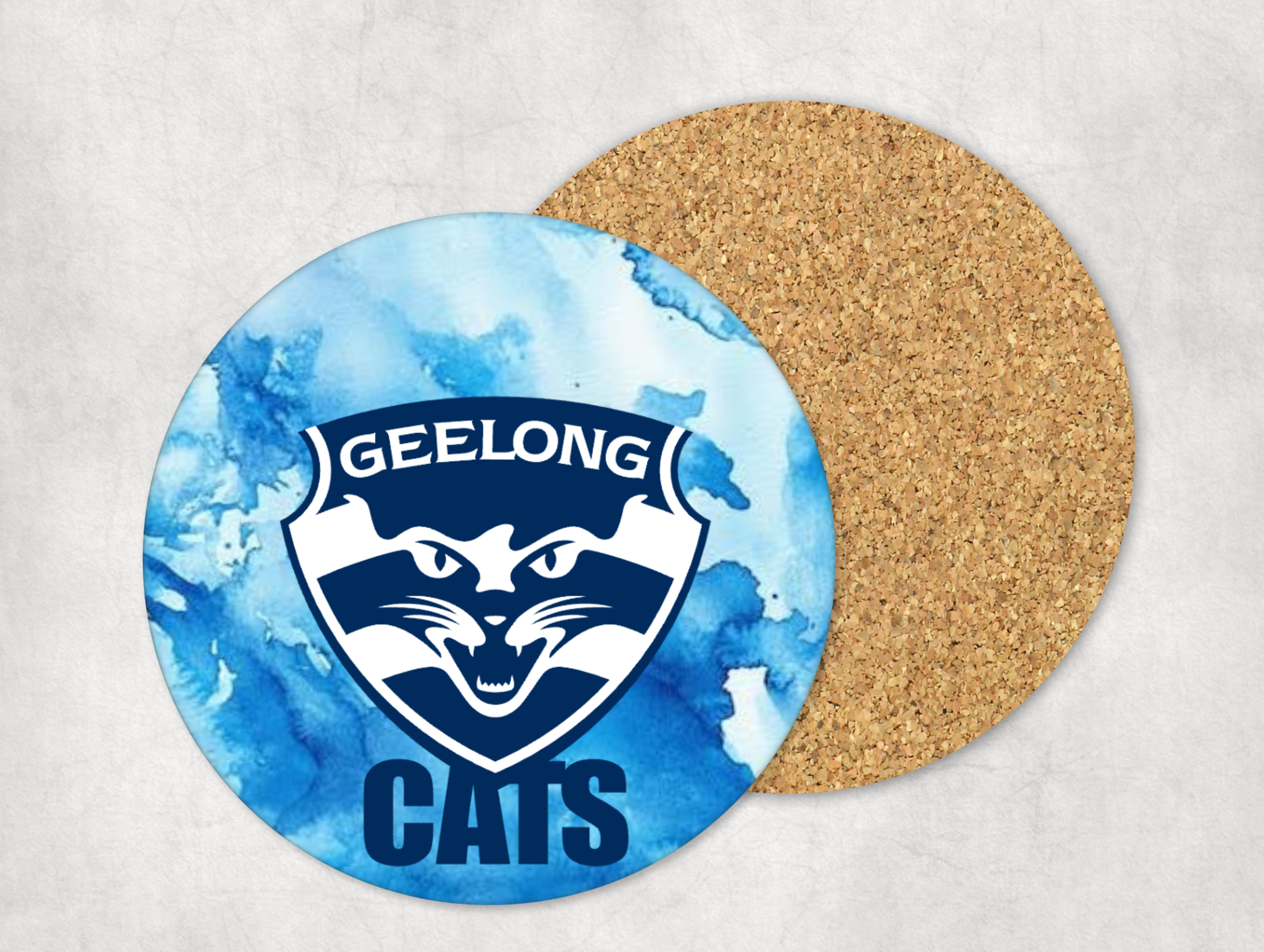 Mug Coaster AFL Geelong