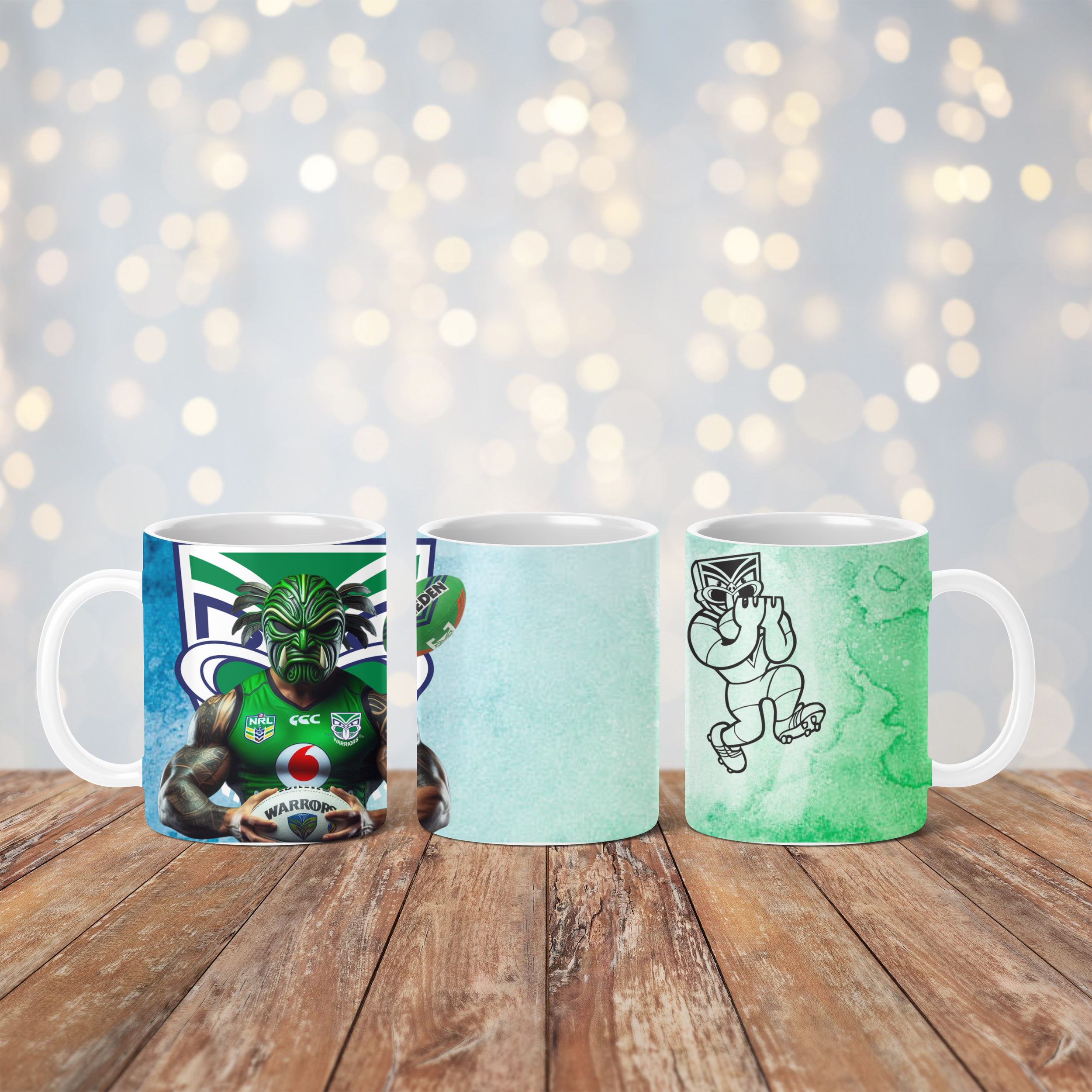 NRL Warriors Mug