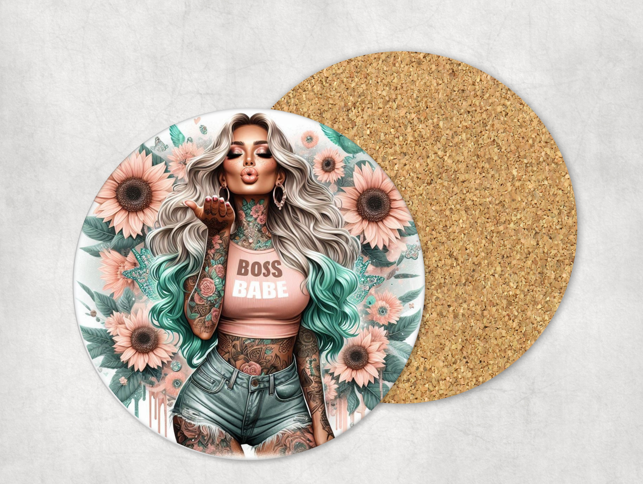 Boss Babe Mug Coaster