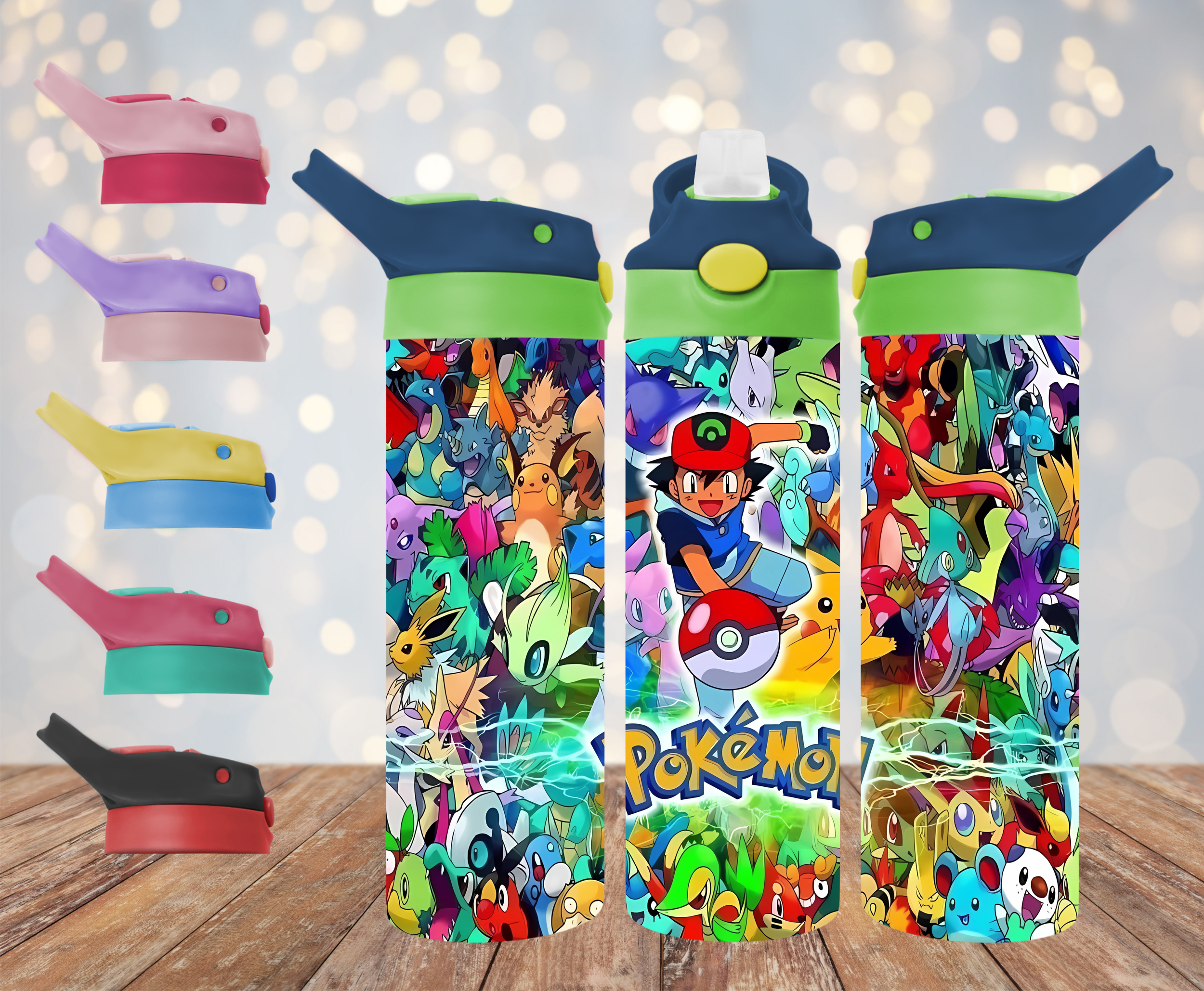 20oz P Mon Kids Drink Bottle