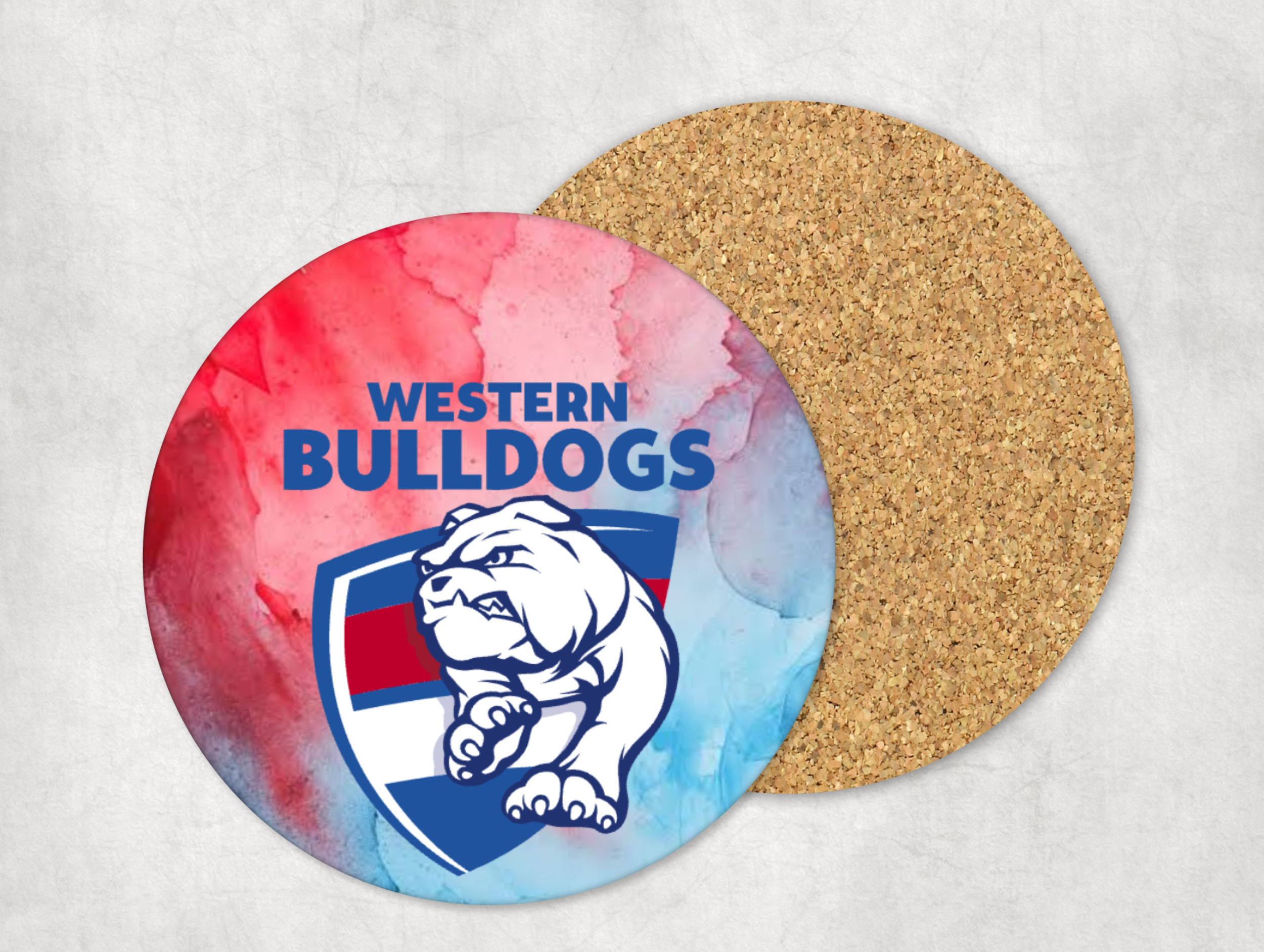 Mug Coaster AFL Bulldogs