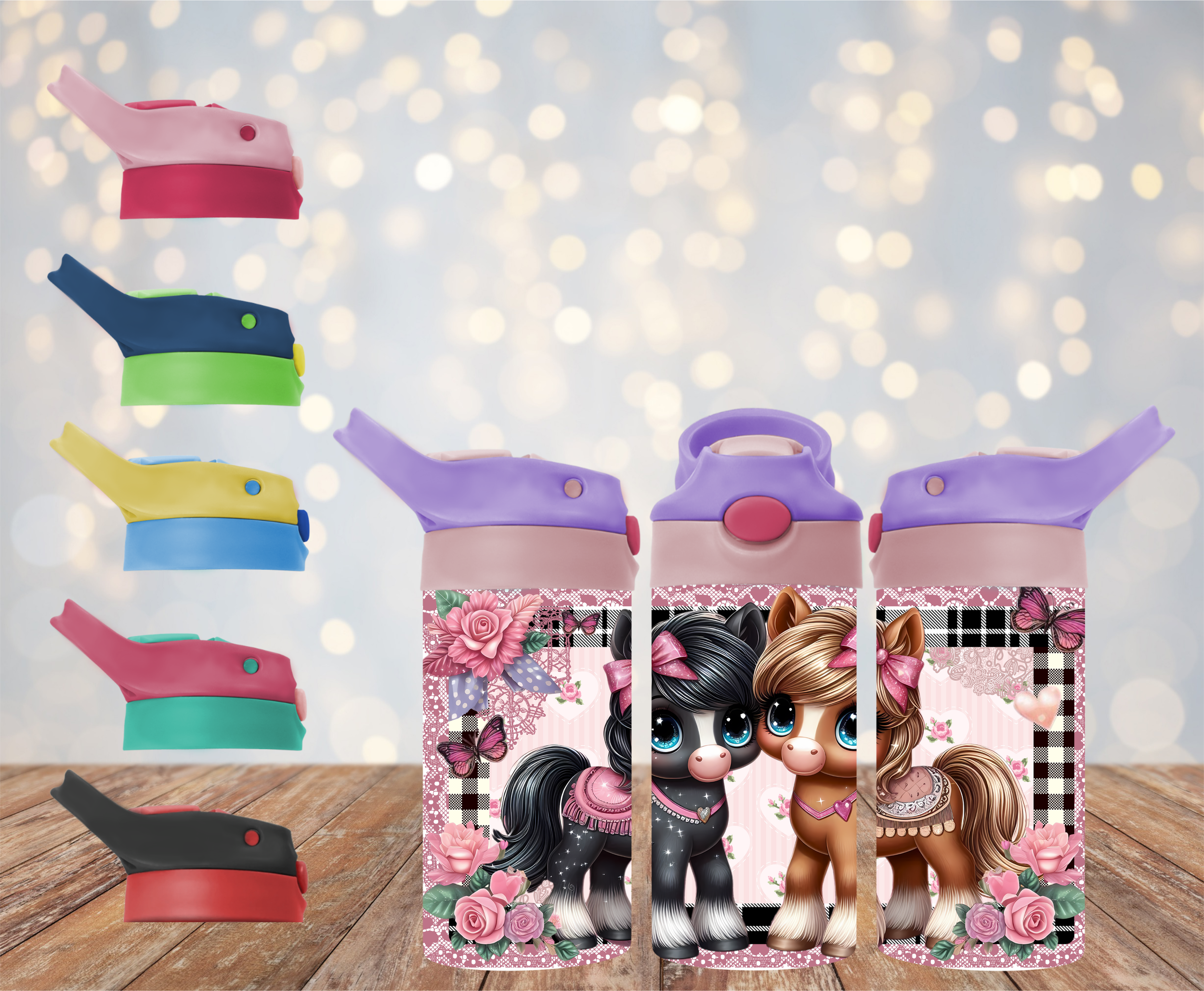 12oz Pony Kids Drink Bottle