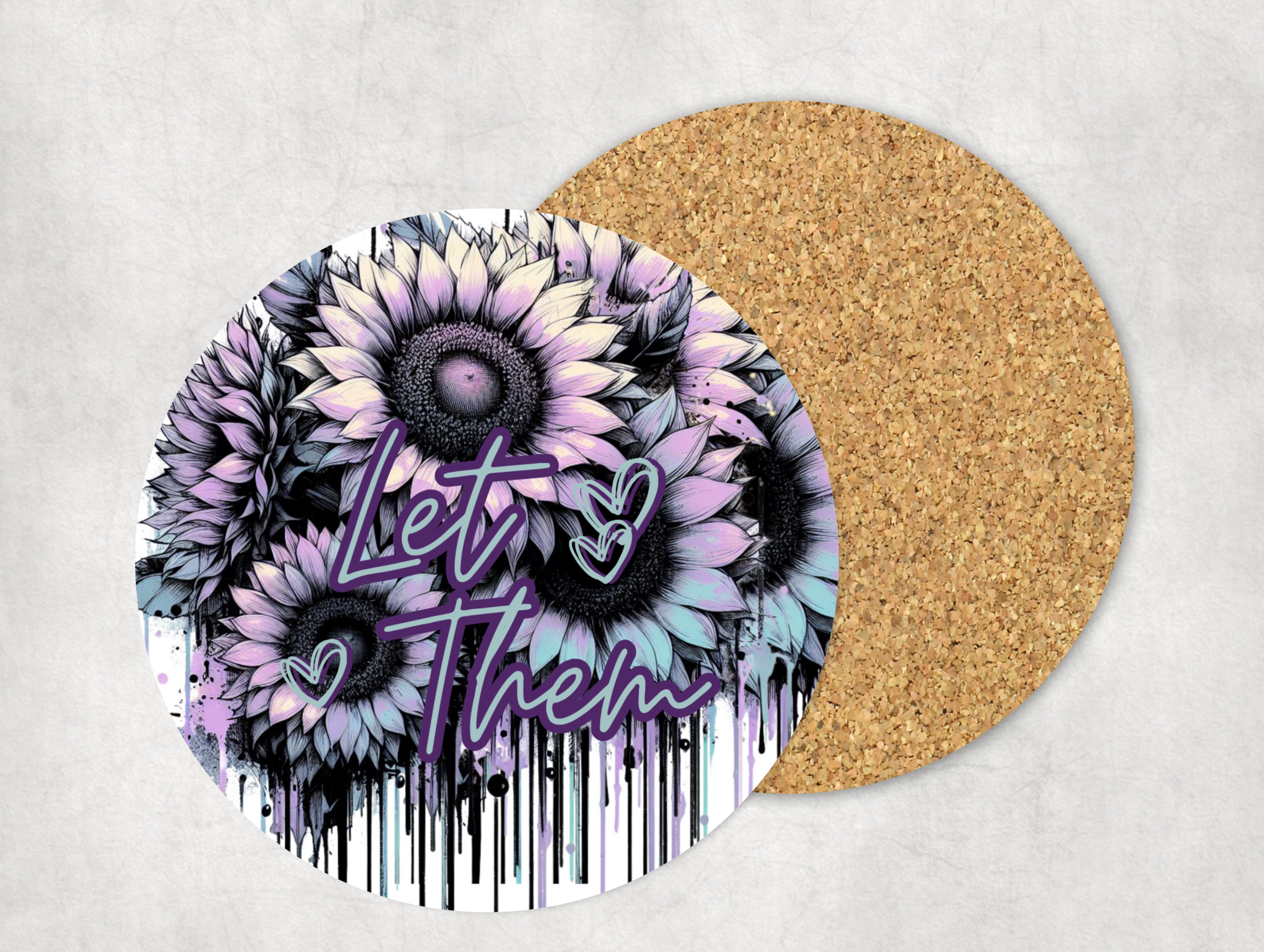 Let Them Mug Coaster