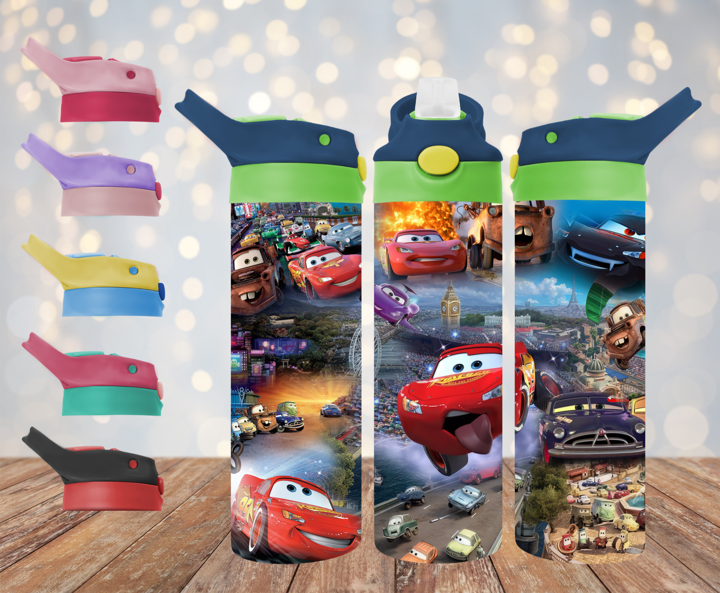 20oz Cars Kids Drink Botte
