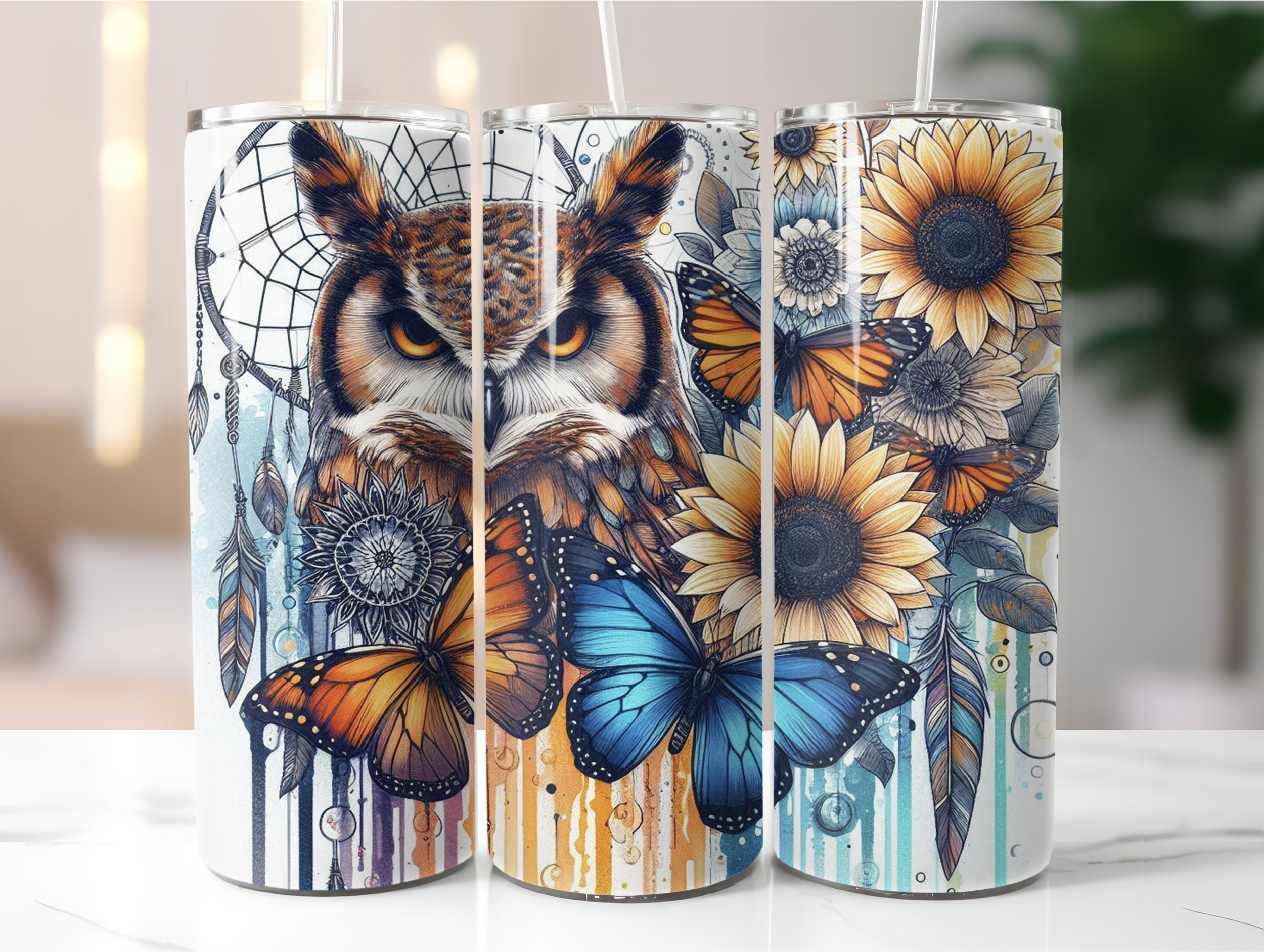 Owl tumbler