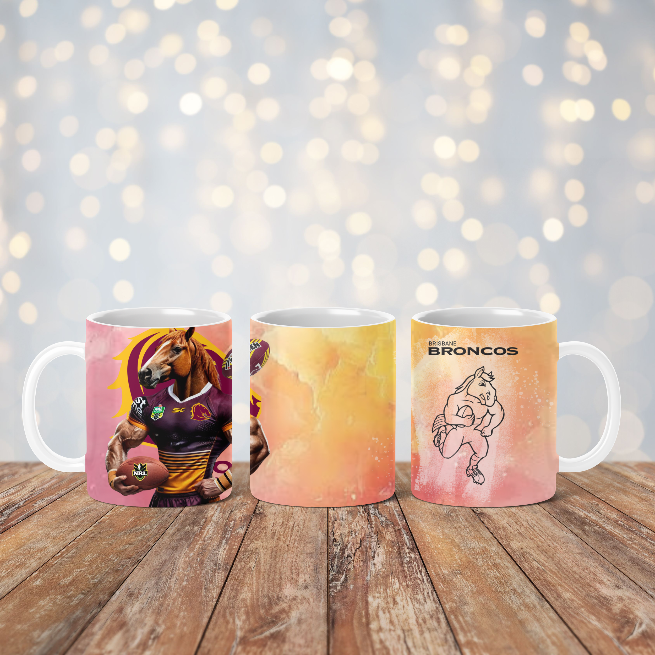 NRL Broncos Mug