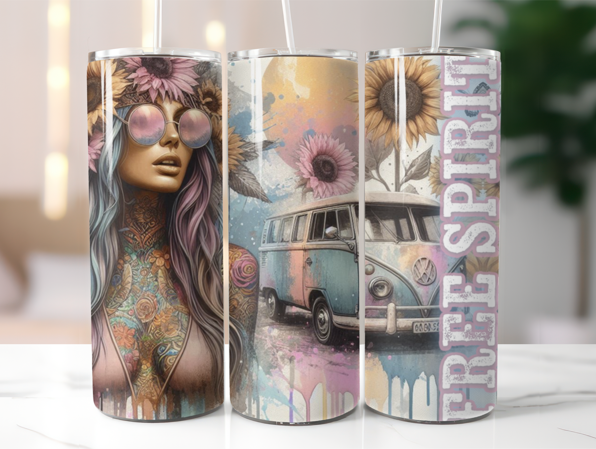 Free spirit tumbler