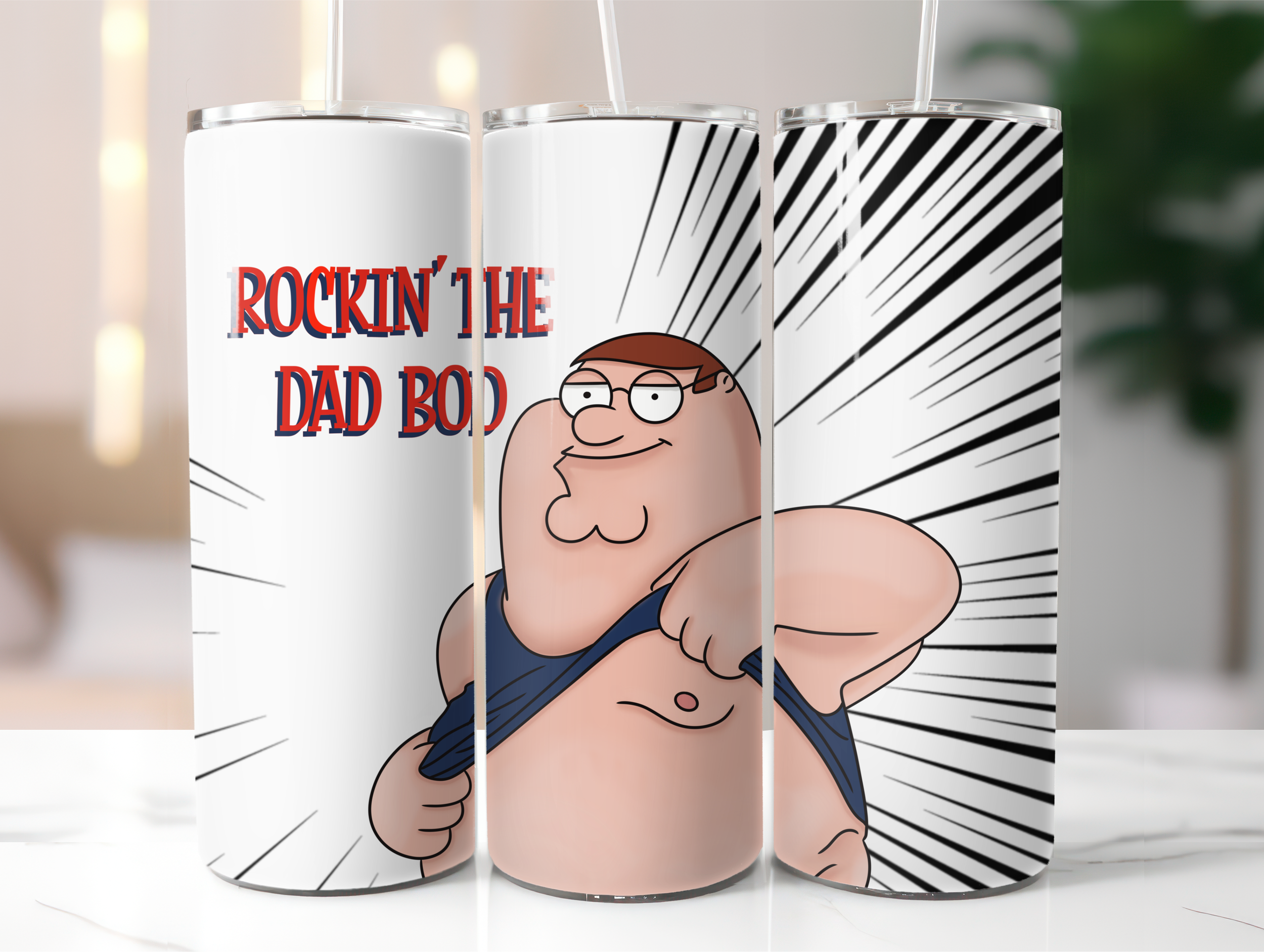 Rockin' the dad bod tumbler