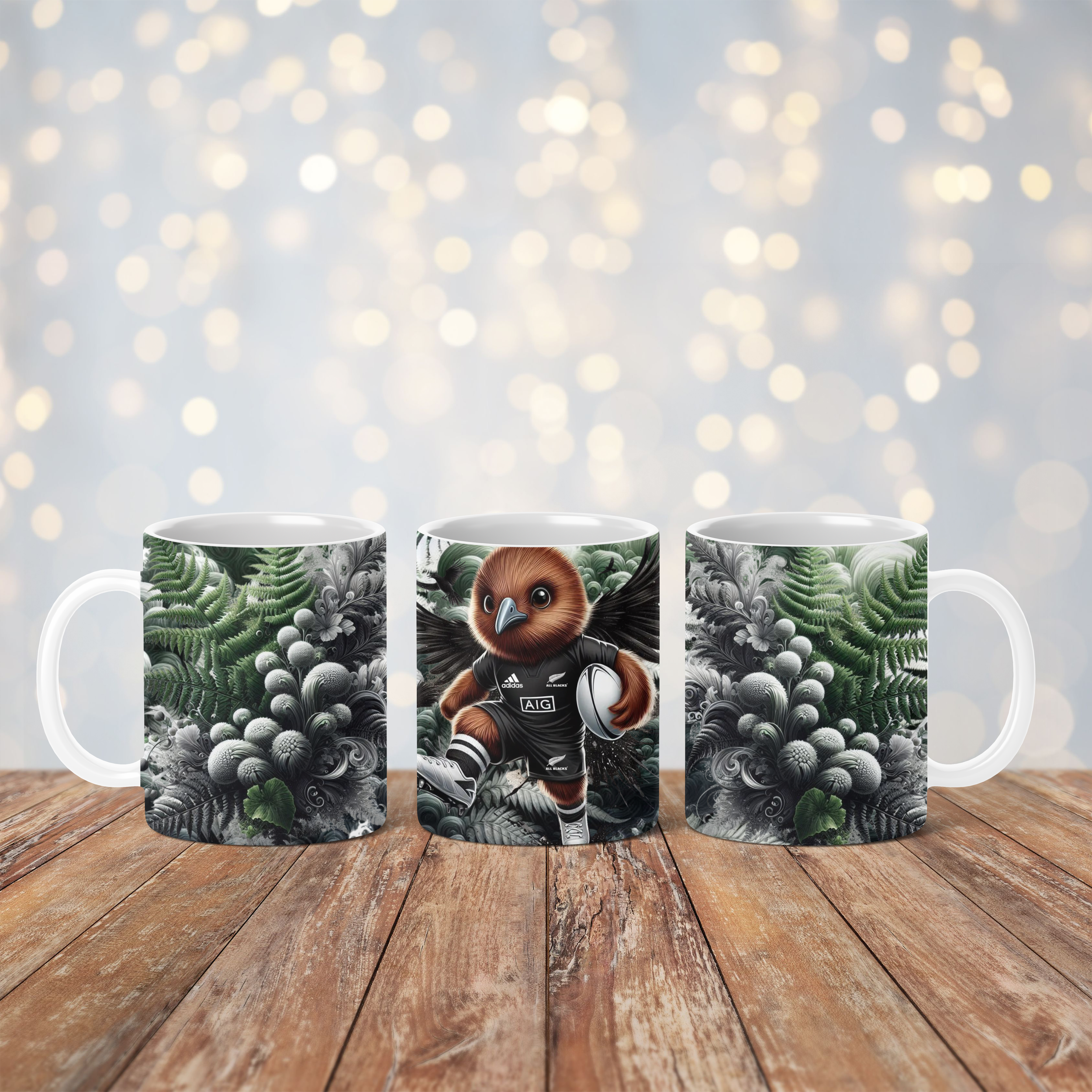 All blacks Rugby Mug