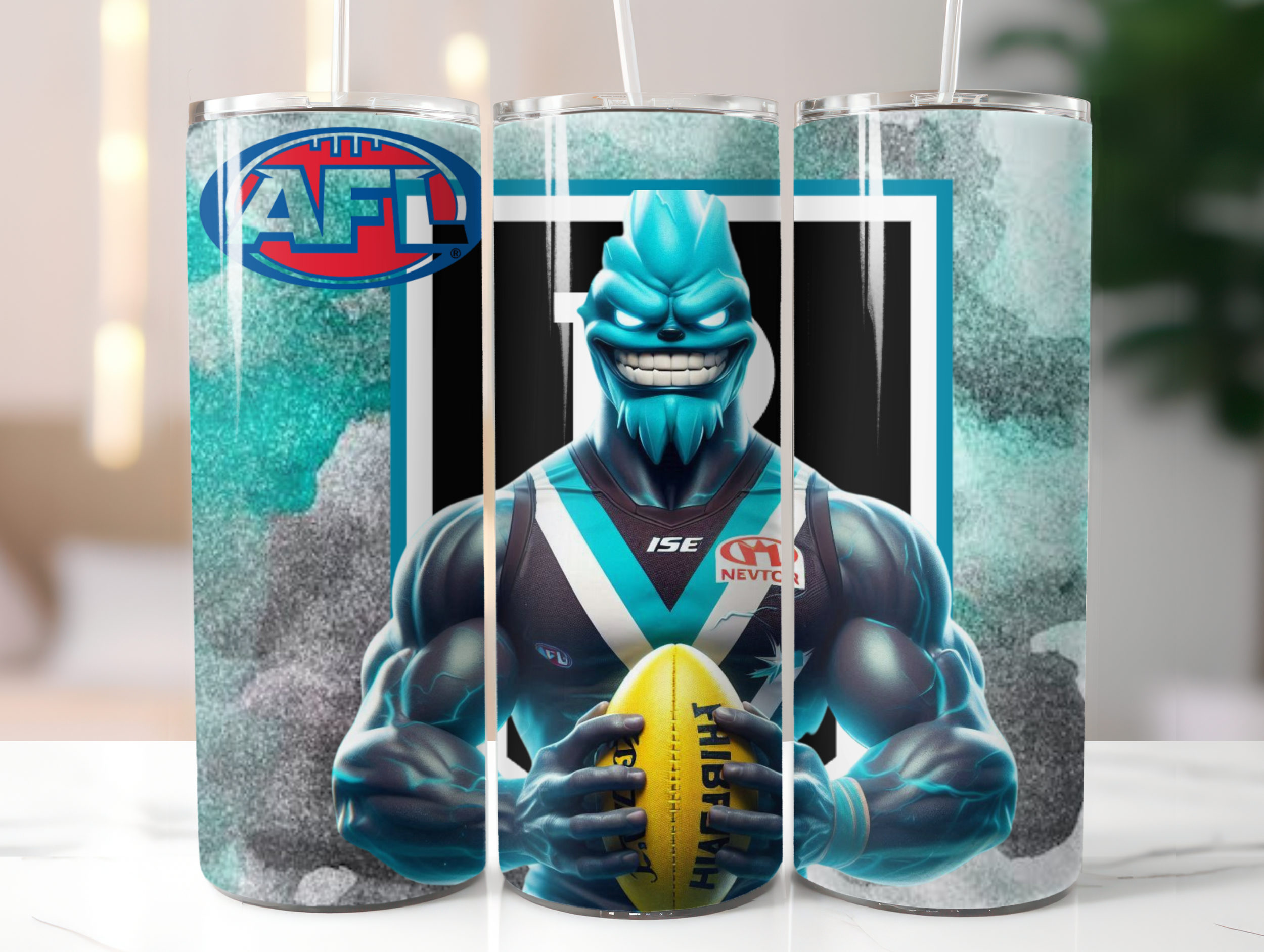 AFL Port Adelaide Tumbler