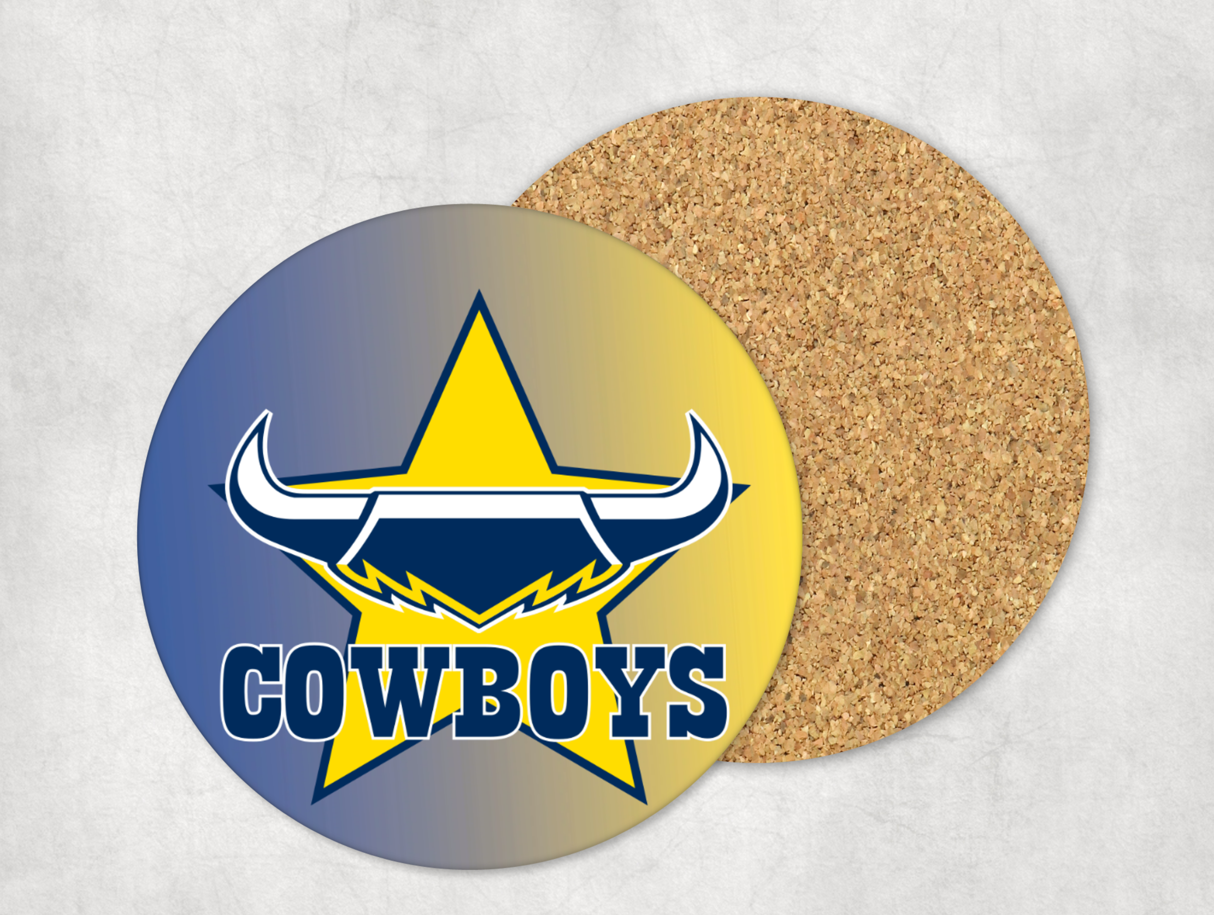 Mug Coaster NRL Cowboys