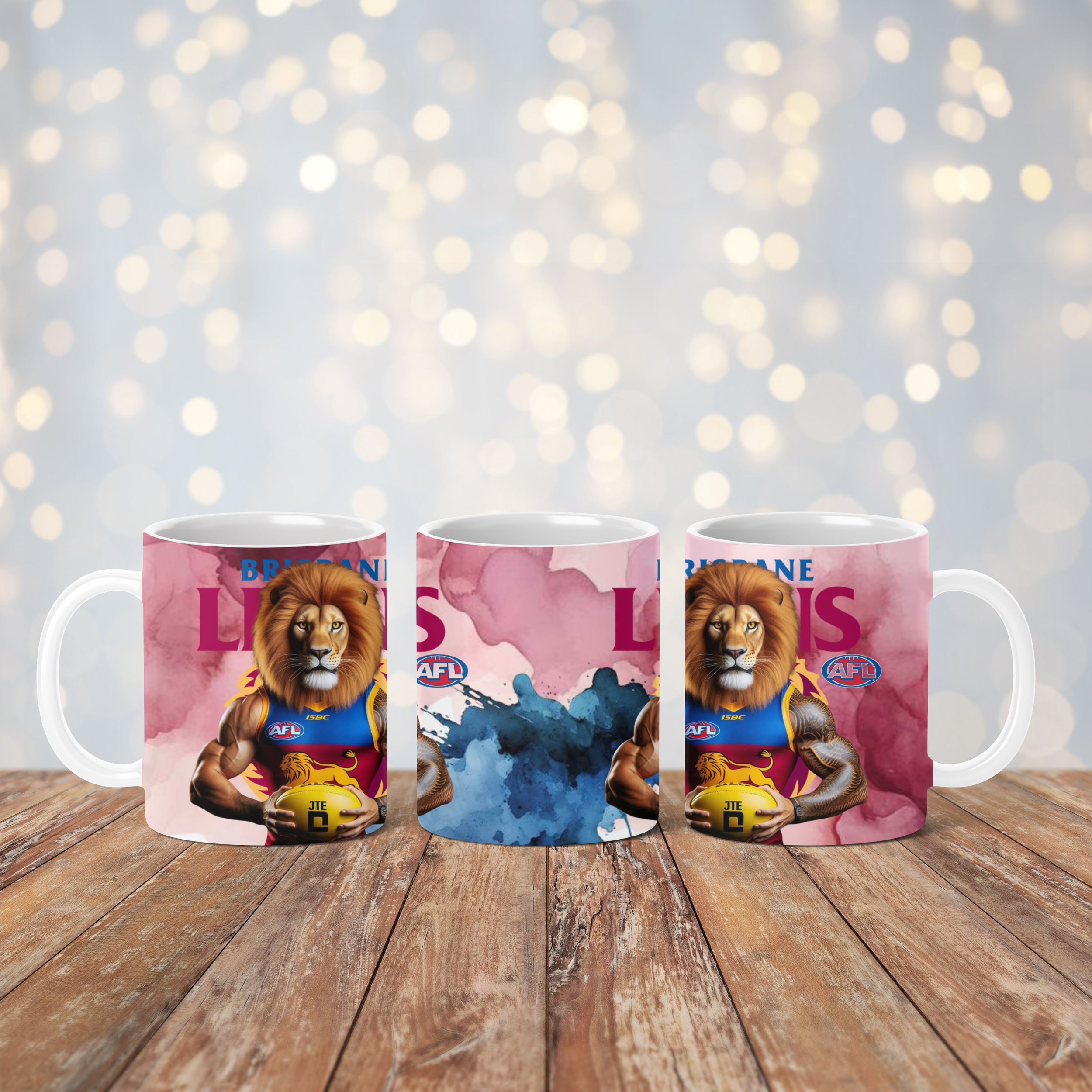 AFL Brisbane Lions Mug