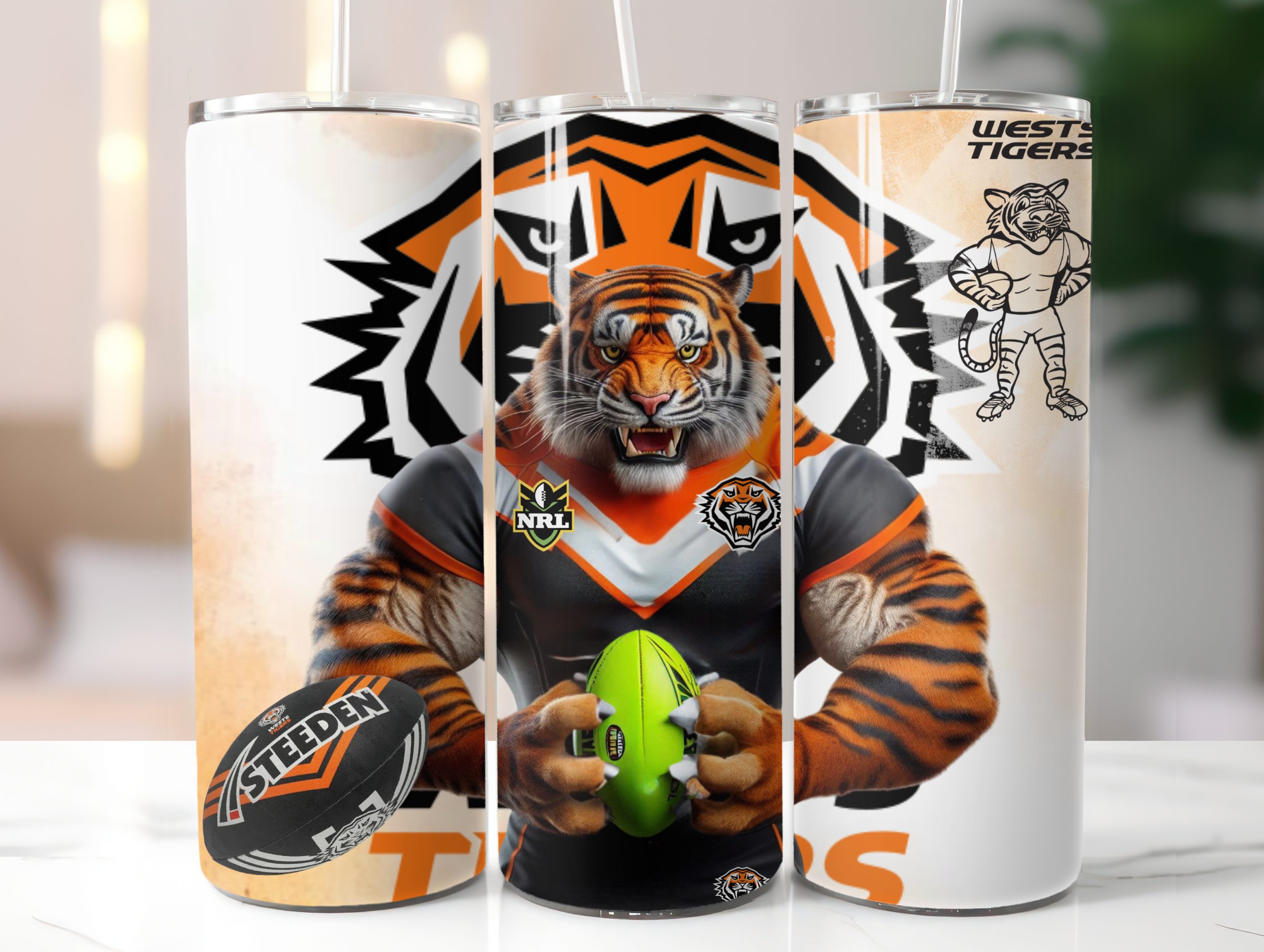 NRL West Tigers Tumbler