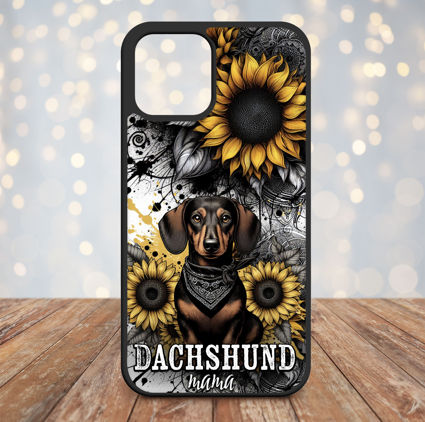 Dachshund mama phone case