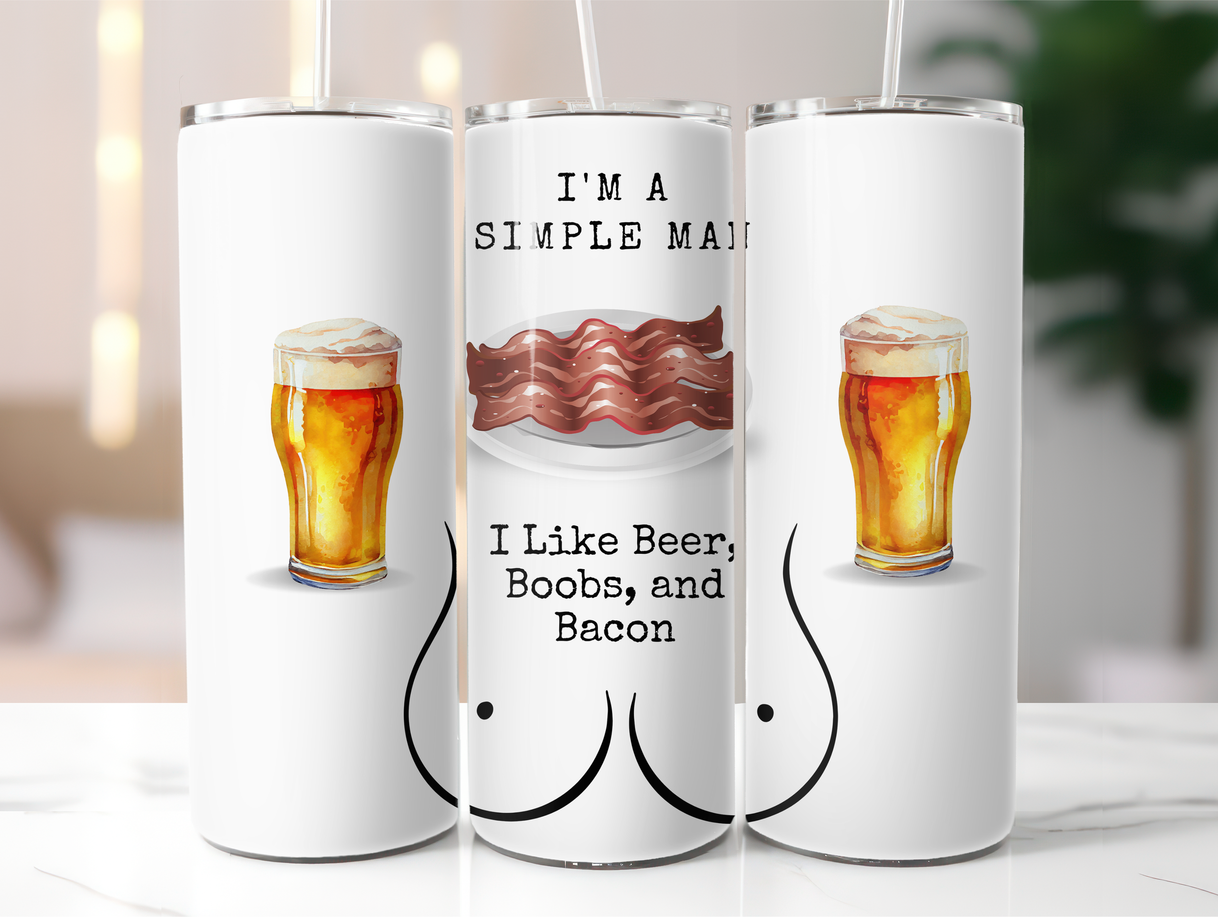 Simple man tumbler