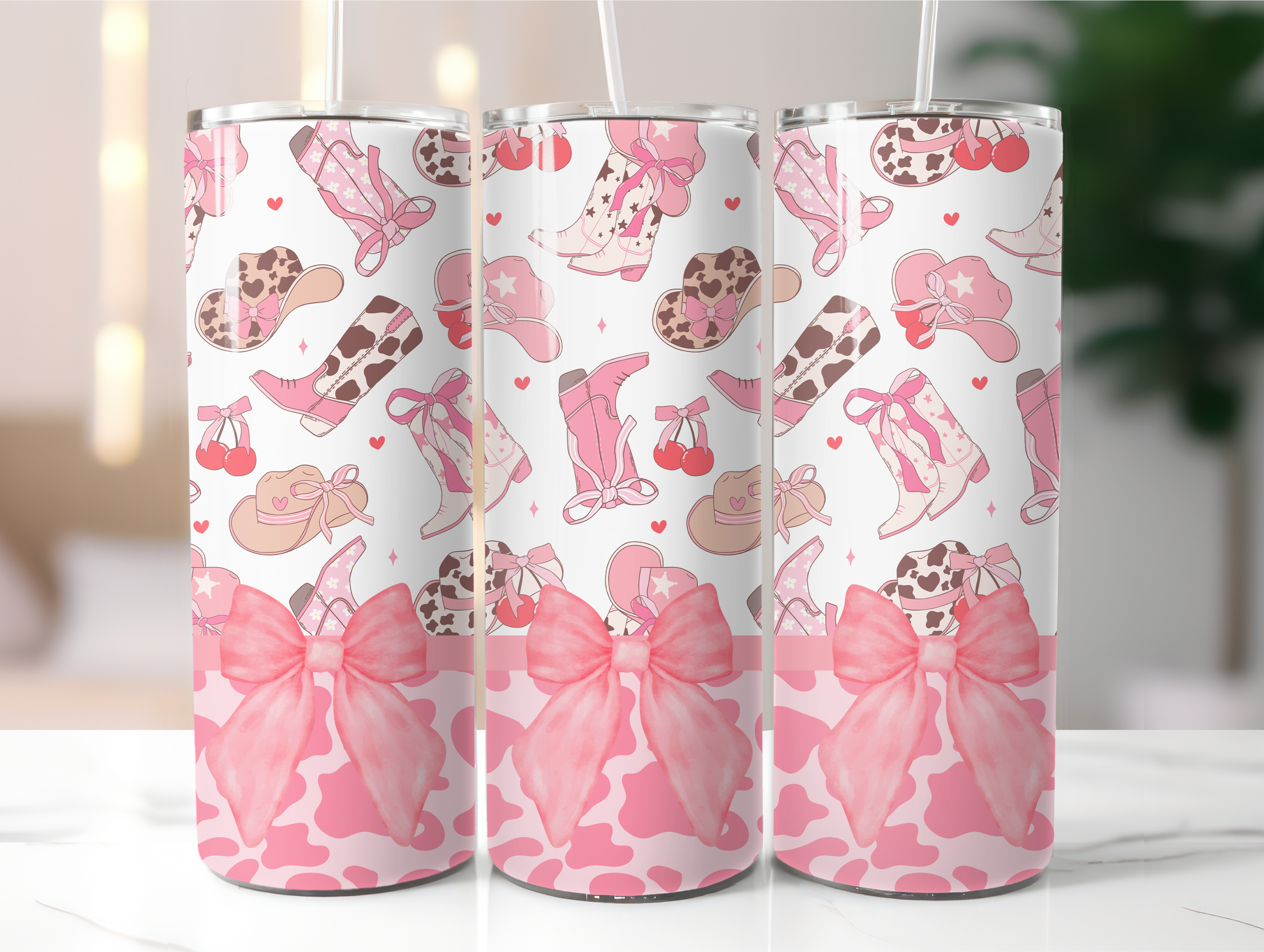Country bows tumbler