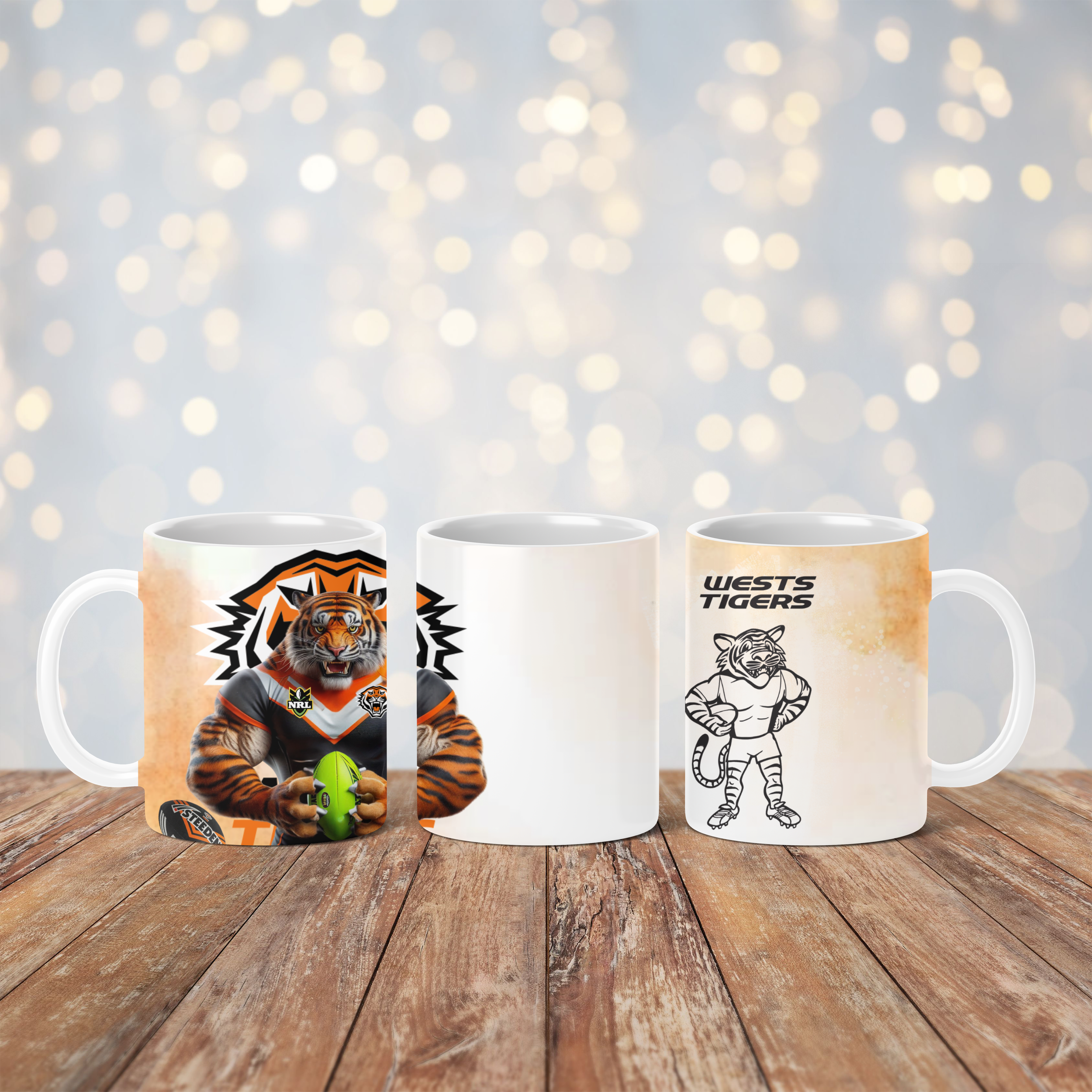 NRL West Tigers Mug