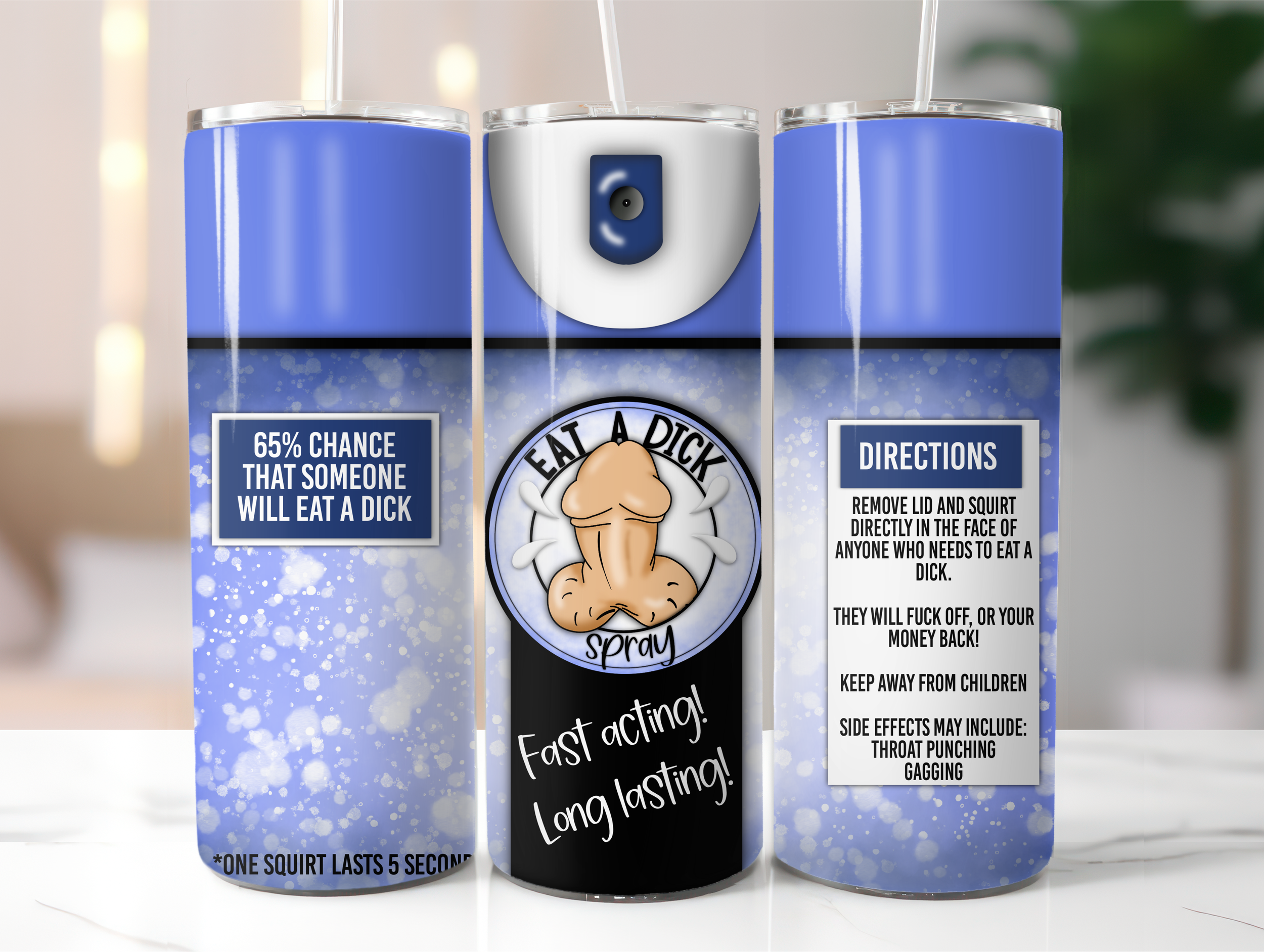 Eat a d*ck tumbler