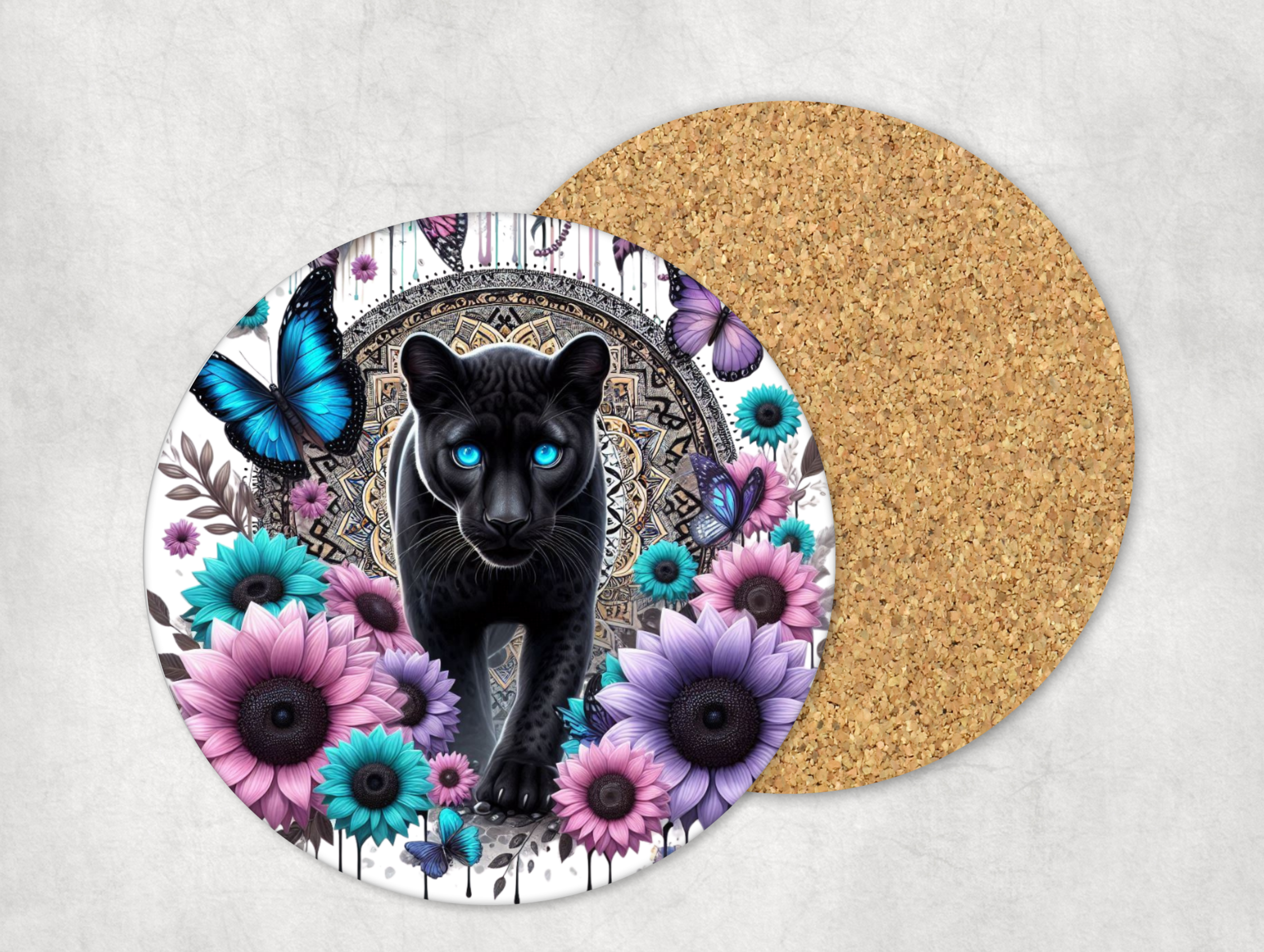 Panther Mug Coaster