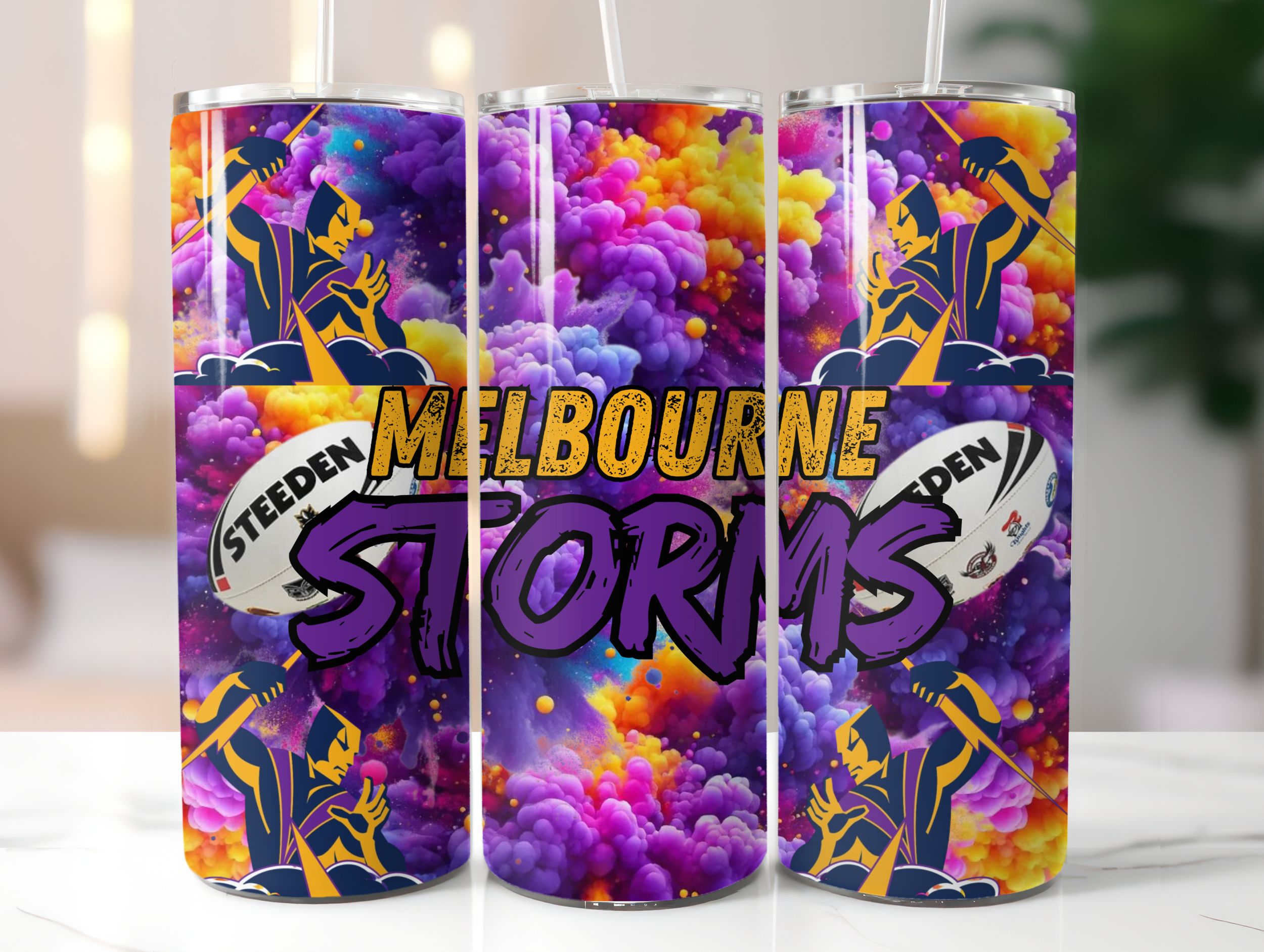 NRL Storm Tumbler