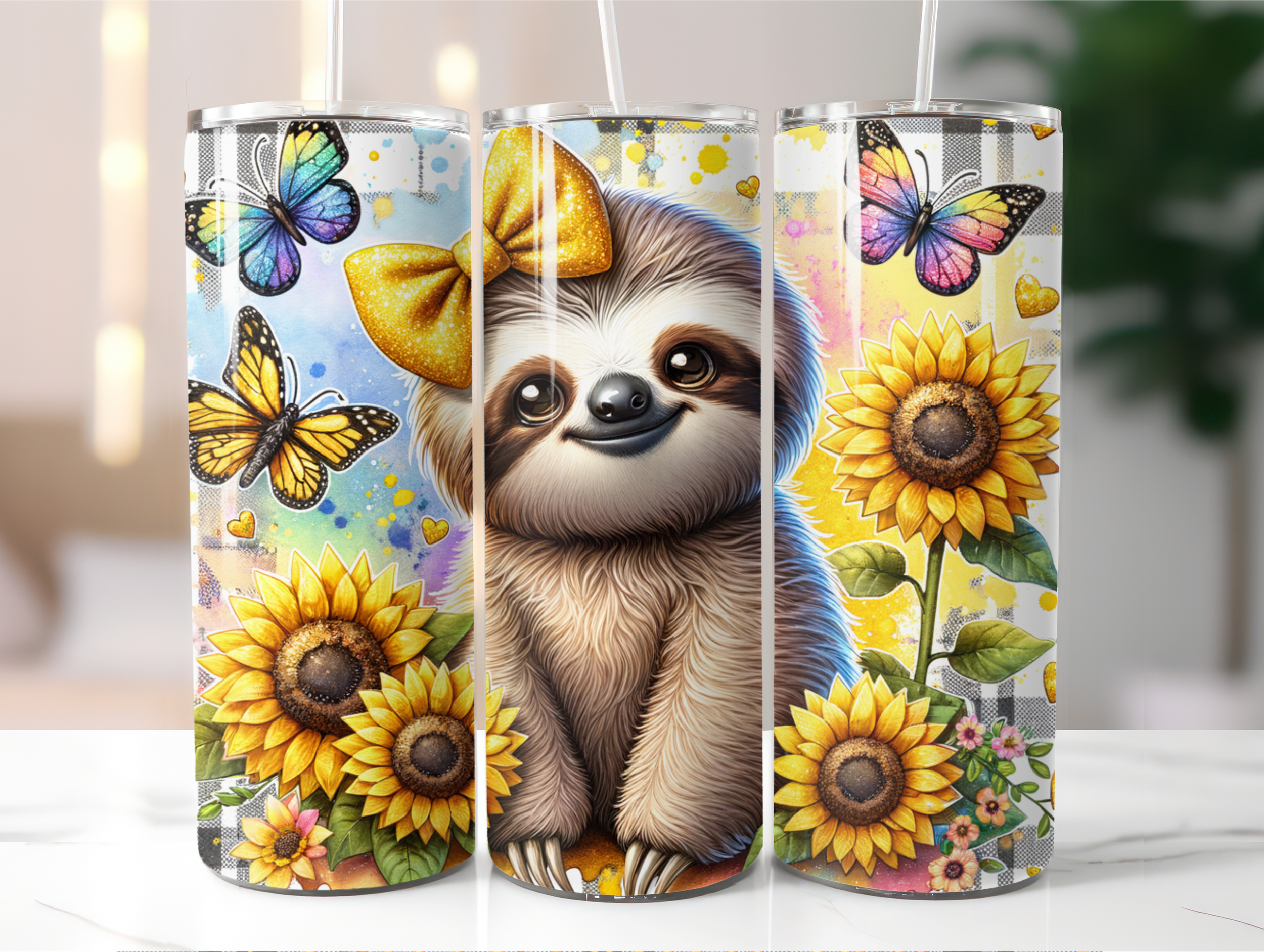 Sunflowers soth tumbler