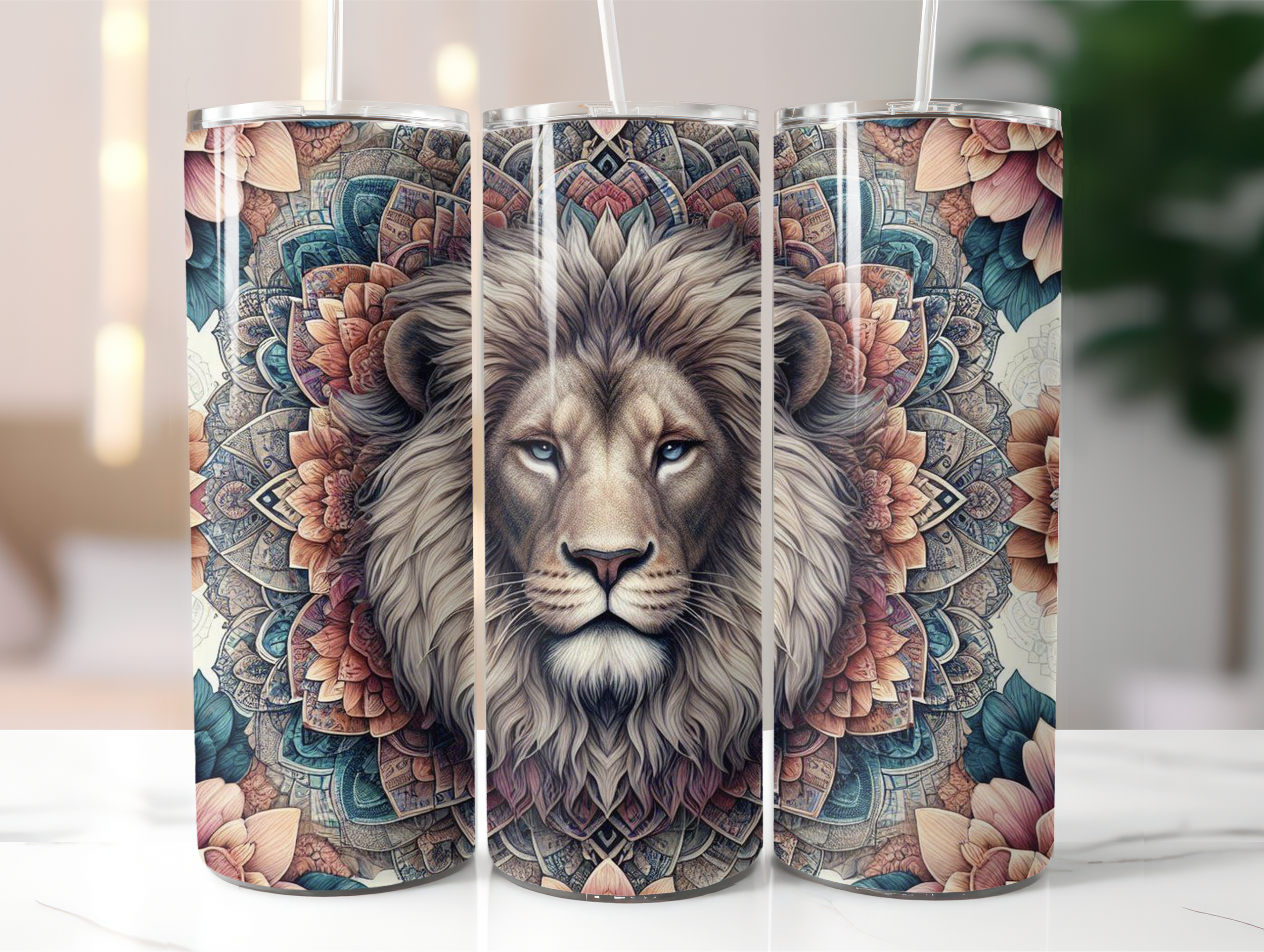 Gorgeous Lion tumbler